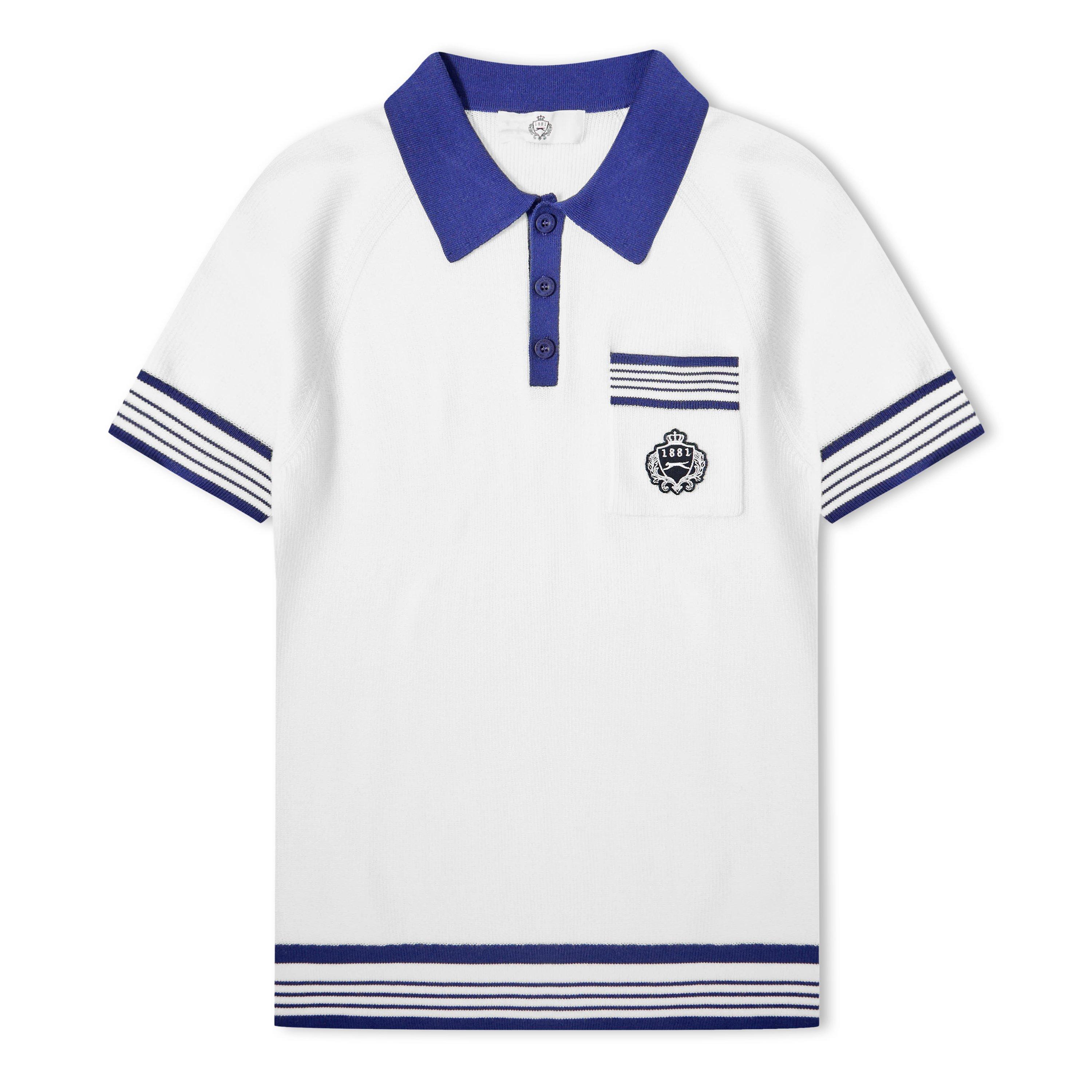 Slazenger Mens Off-Court Clubhouse Polo Shirt - White - L