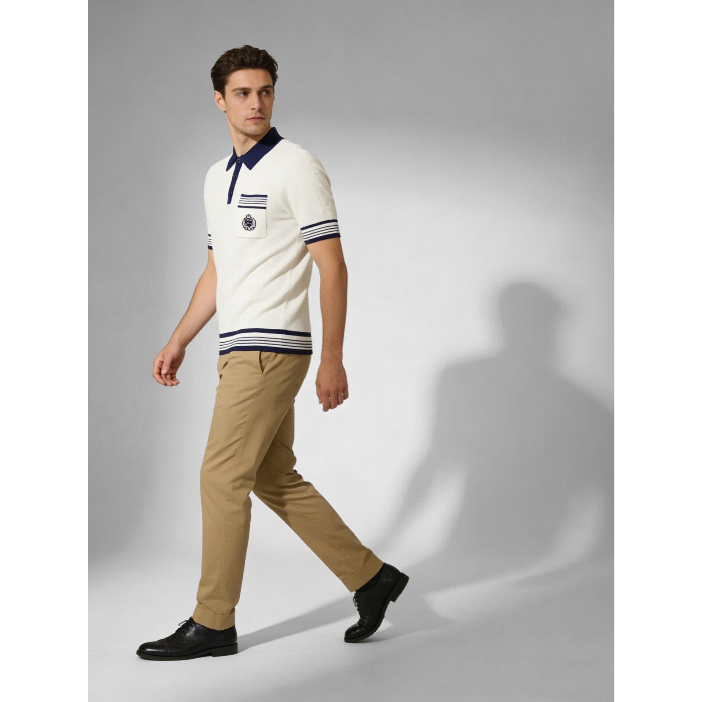 White - Slazenger - Slaz Knit Polo Sn63 - 3