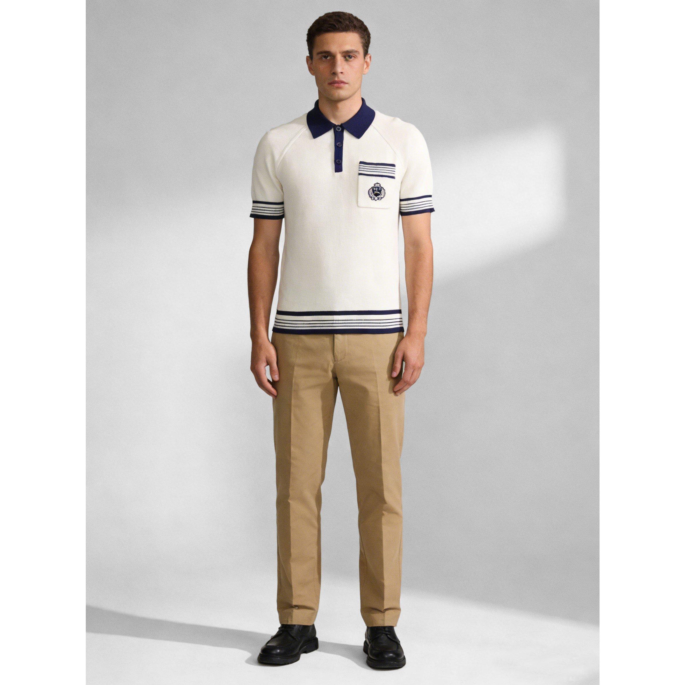 White - Slazenger - Slaz Knit Polo Sn63 - 4
