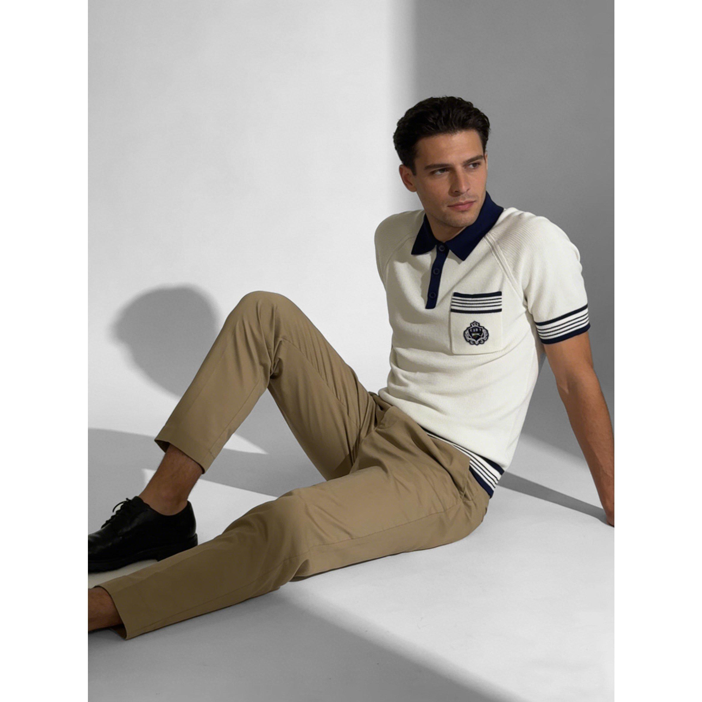 White - Slazenger - Slaz Knit Polo Sn63 - 5