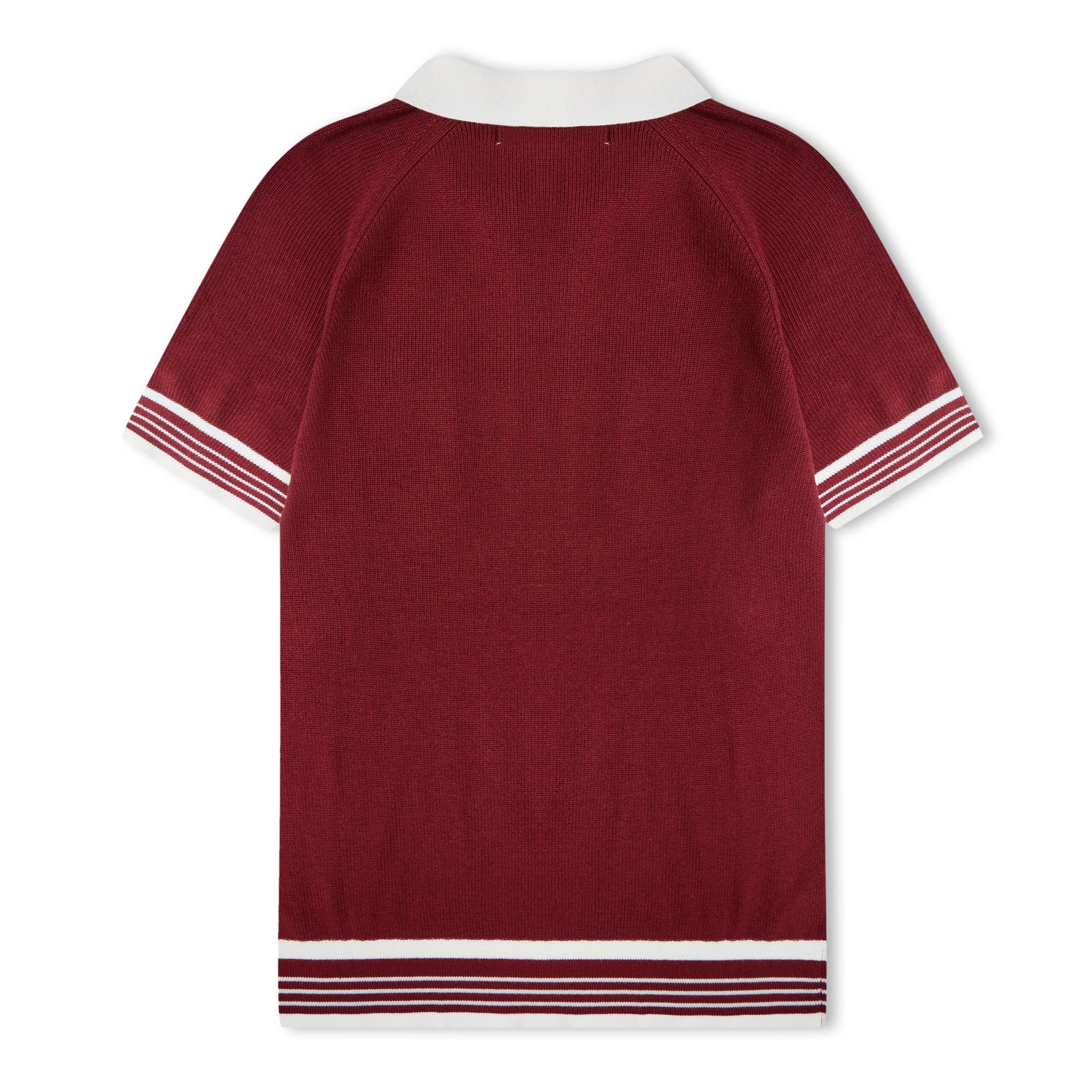 Red - Slazenger Off-Court - Mens Off-Court Clubhouse Polo Shirt - 2