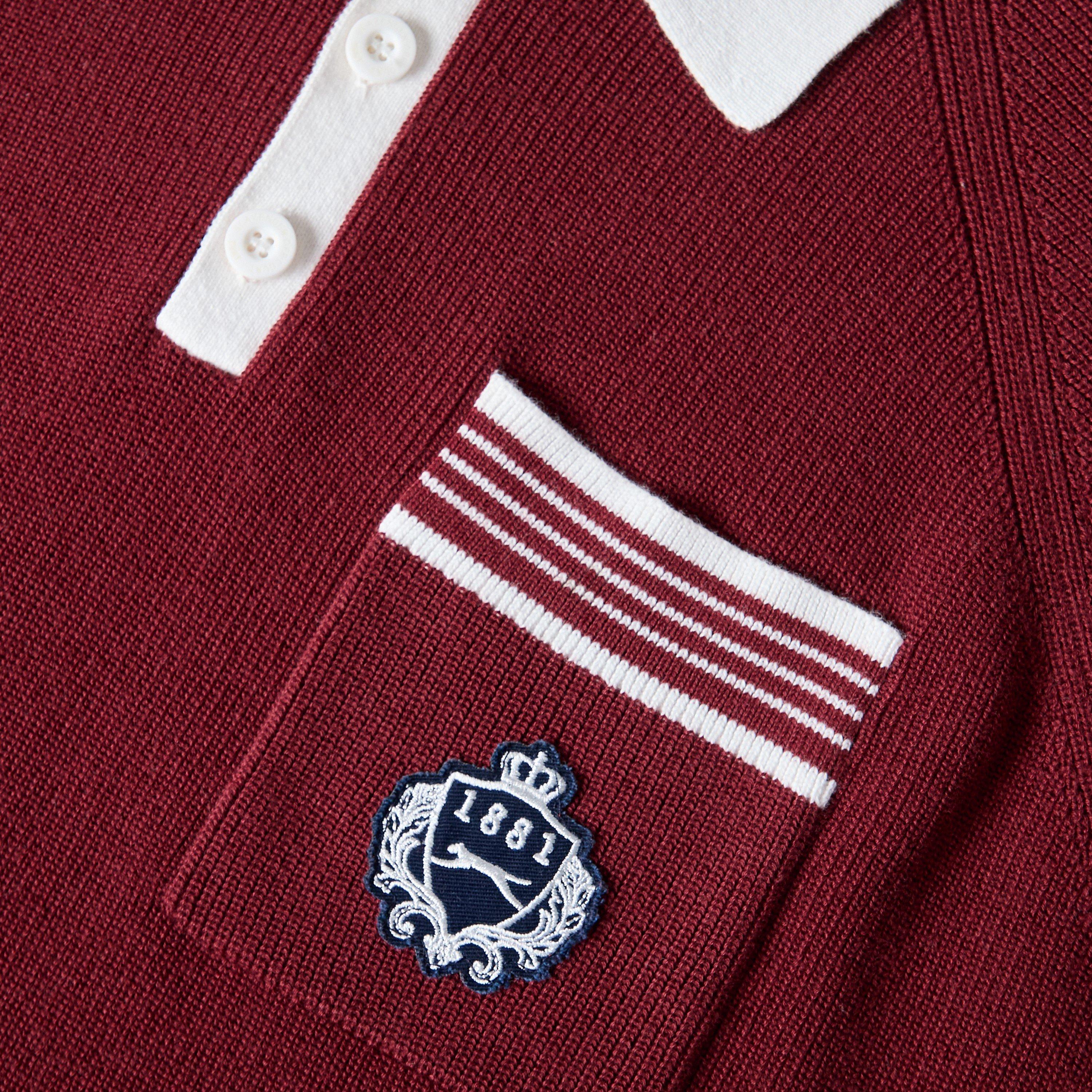 Red - Slazenger Off-Court - Mens Off-Court Clubhouse Polo Shirt - 5