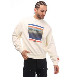 Heron Preston Misprinted Heron Crewneck Sweatshirt