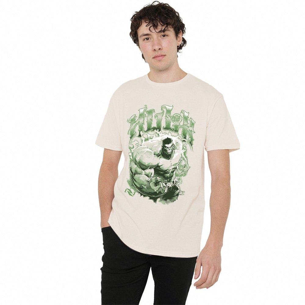 Marvel Men's Rivals Vanguard Monster Hulk Trend T-Shirt Natura - Beige - S