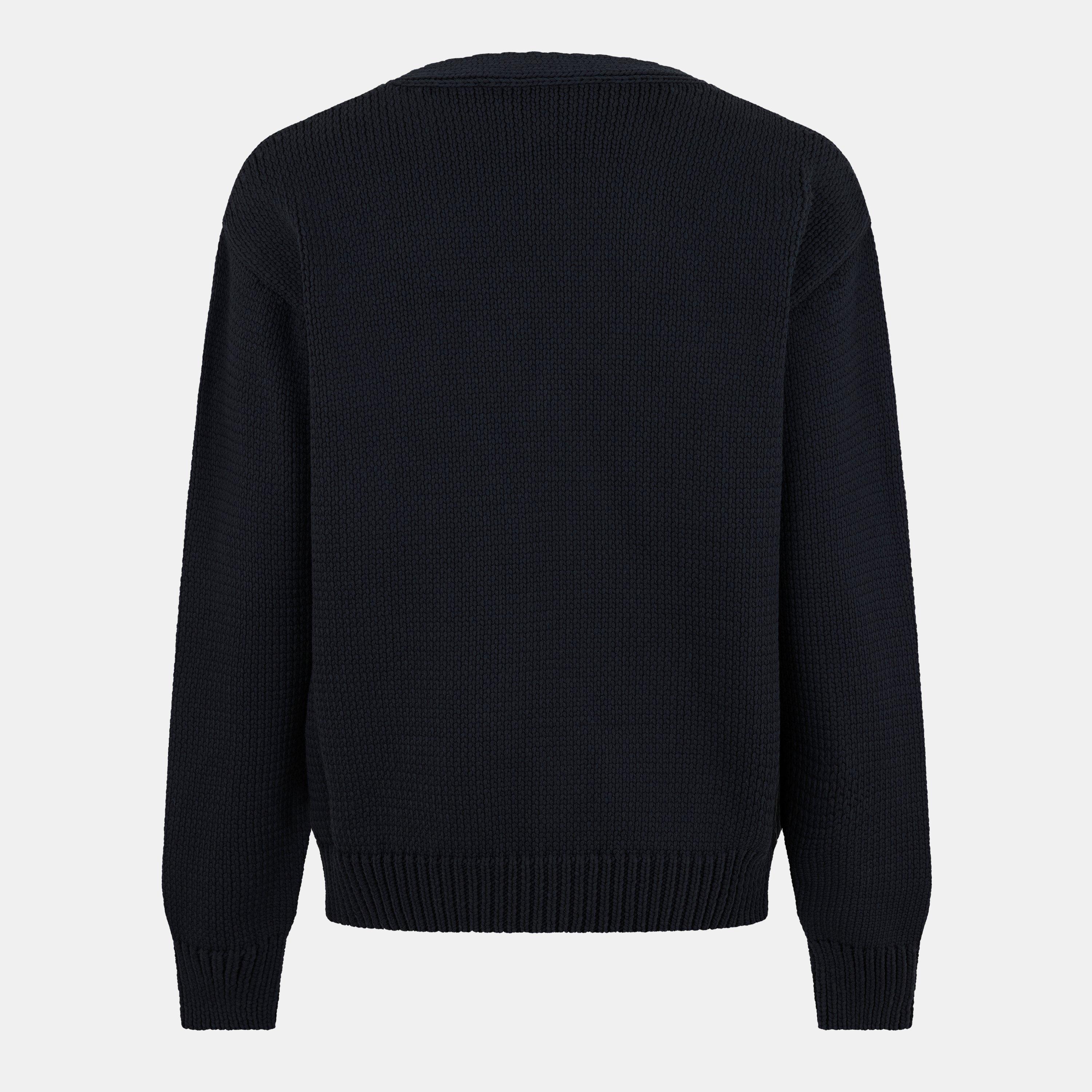 Black/Orange - Off White - Men's Cardigan - 2