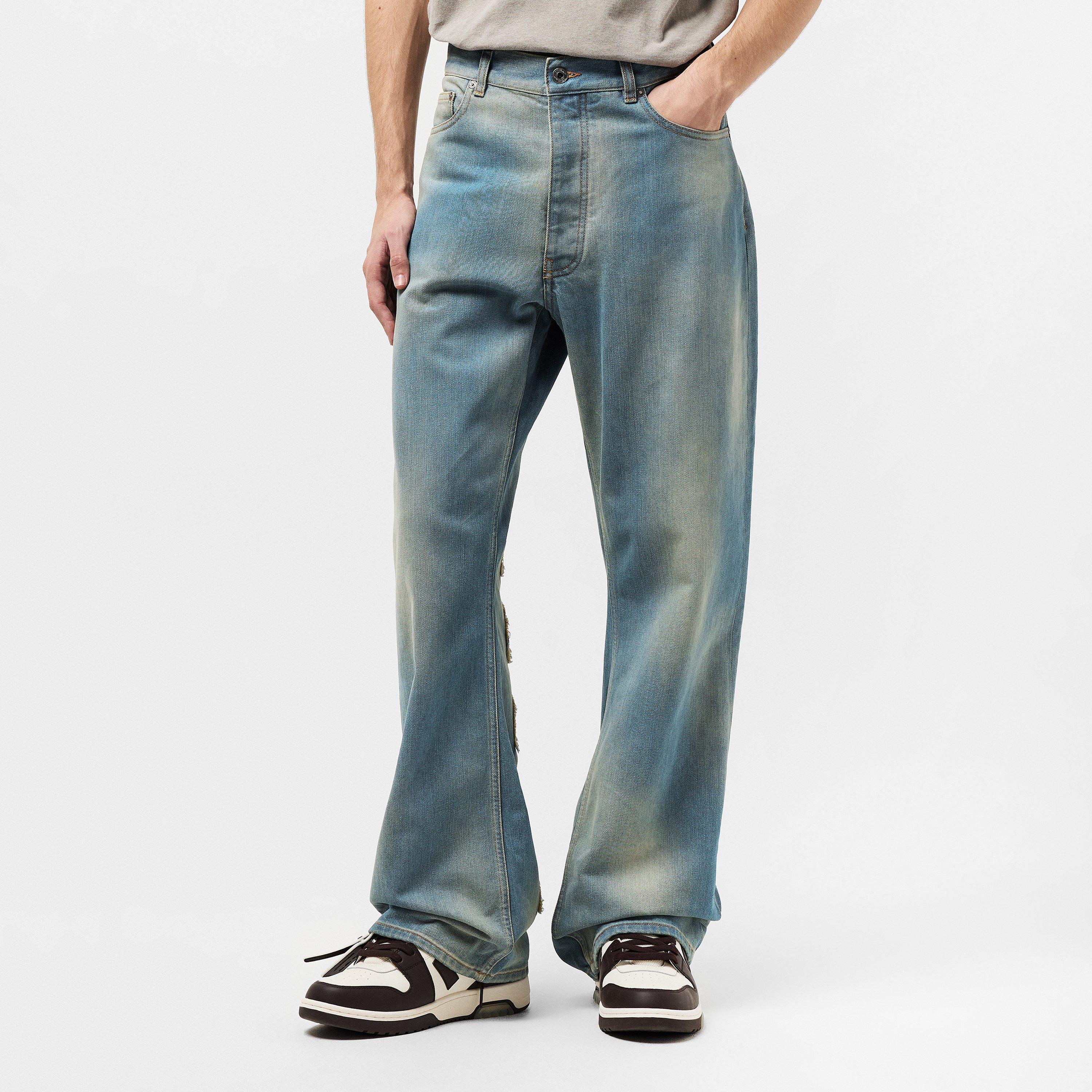 Dirty Blue - Off White - Off Patch Jean Sn53 - 3