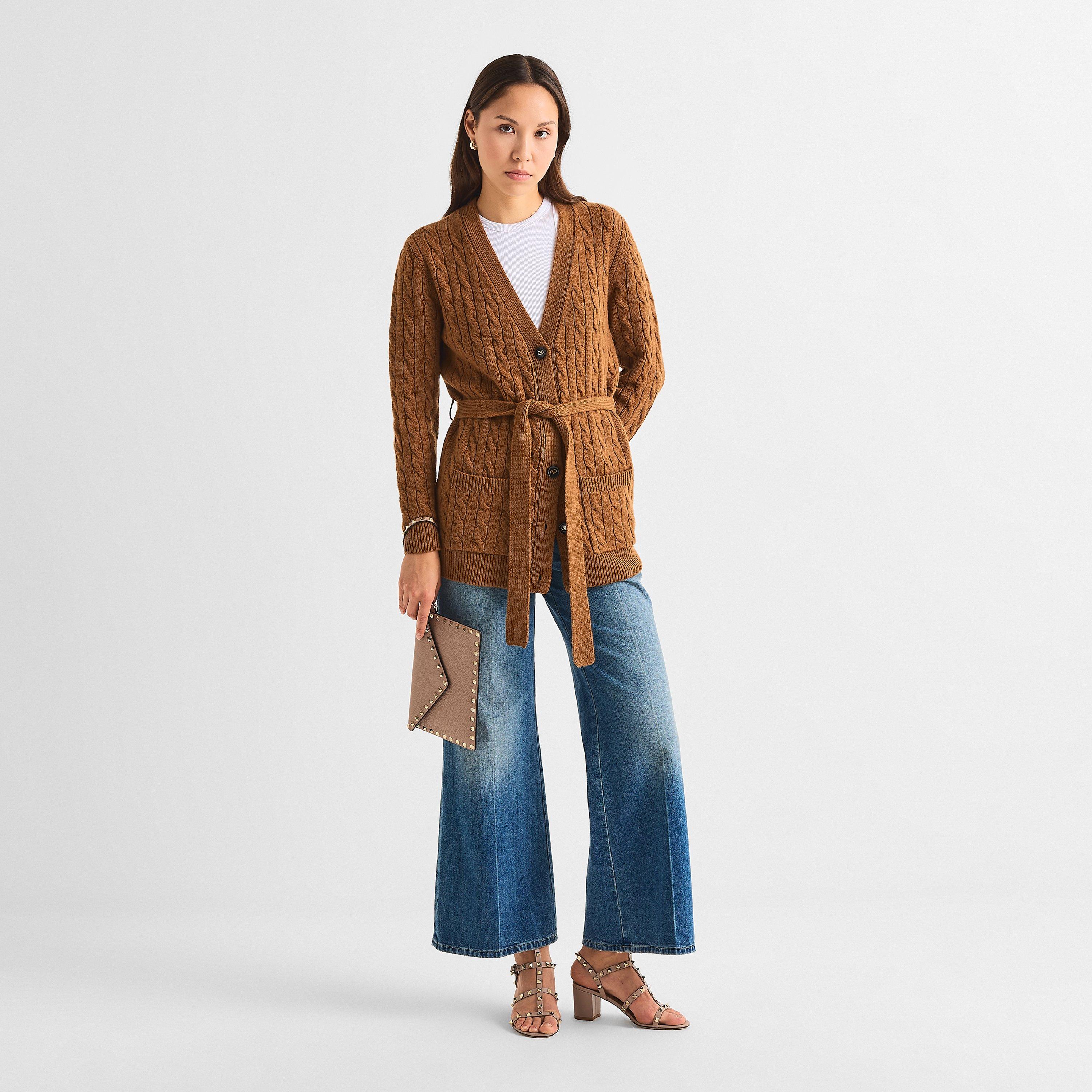 Bright Cuir - Valentino - Val Cashmere Cardi Ld63 - 6