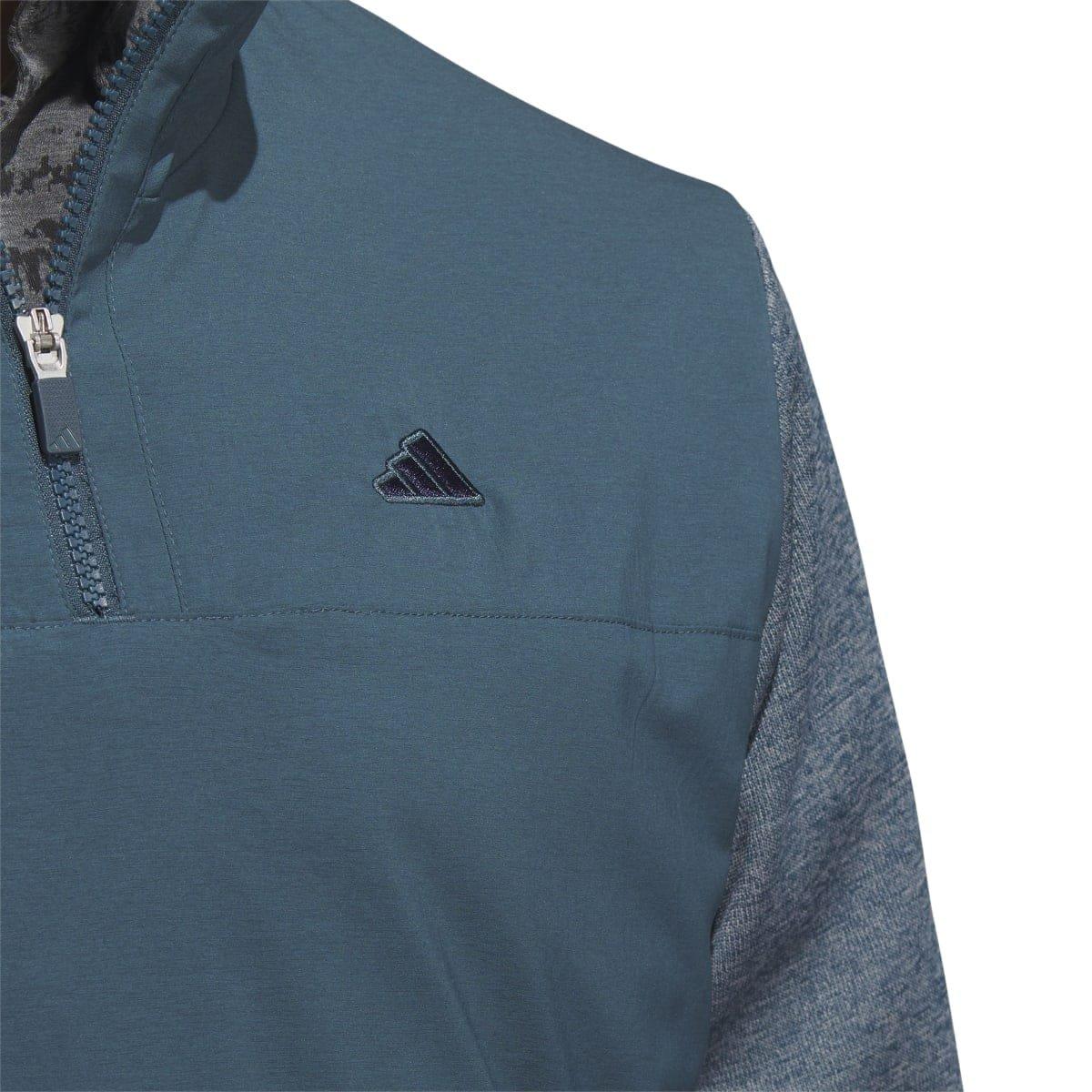 Blue - adidas - Go-To Quarter-Zip Jacket - 7