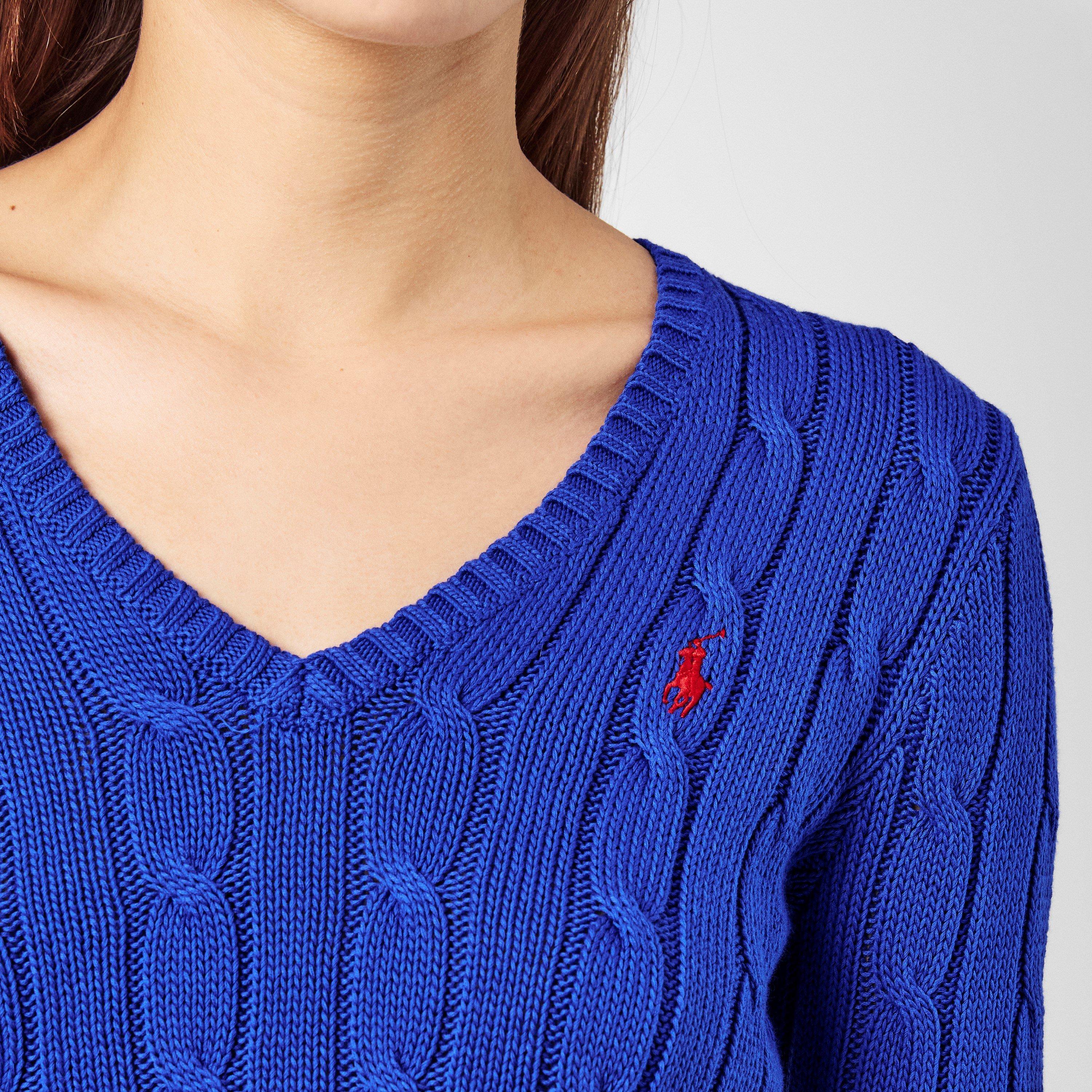 RUGBY ROYAL - Polo Ralph Lauren - Women's Kimberly Crew Neck Jumper - 5