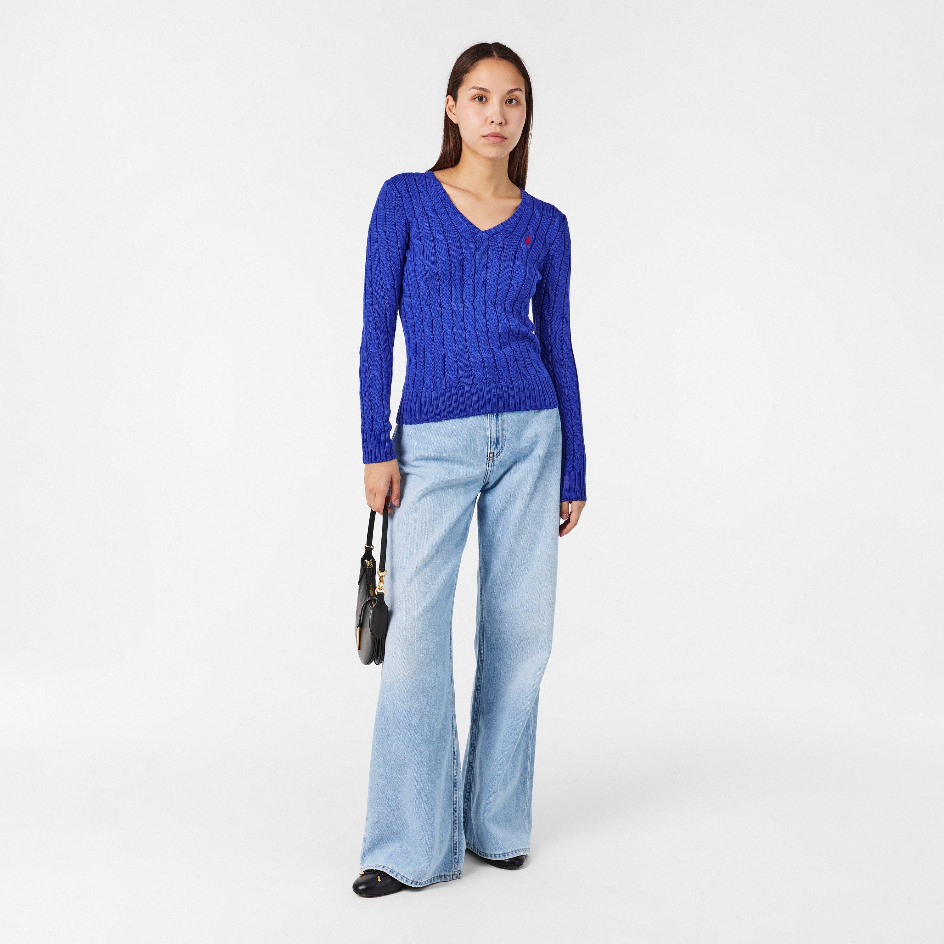 RUGBY ROYAL - Polo Ralph Lauren - Women's Kimberly Crew Neck Jumper - 6