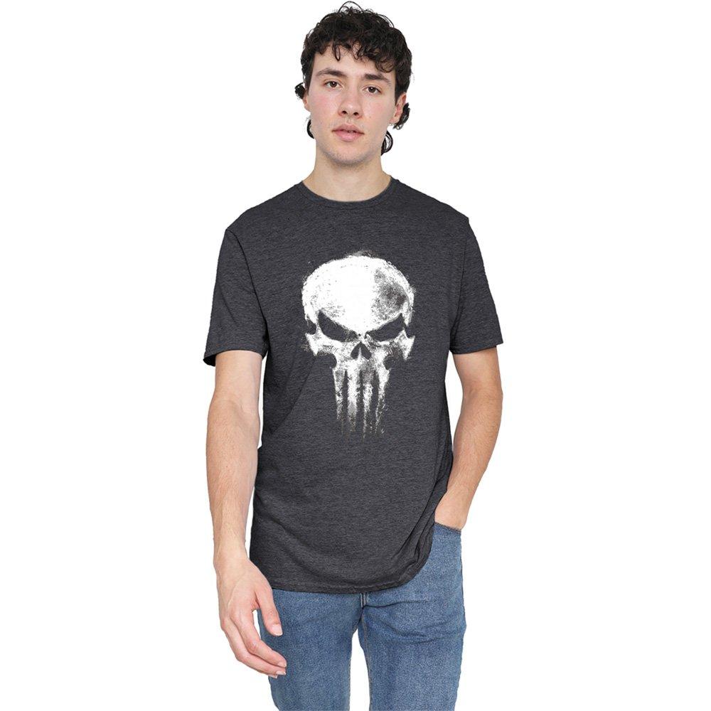 Grey - Marvel - Daredevil Born Again Skull The Punisher Returns T- - 1