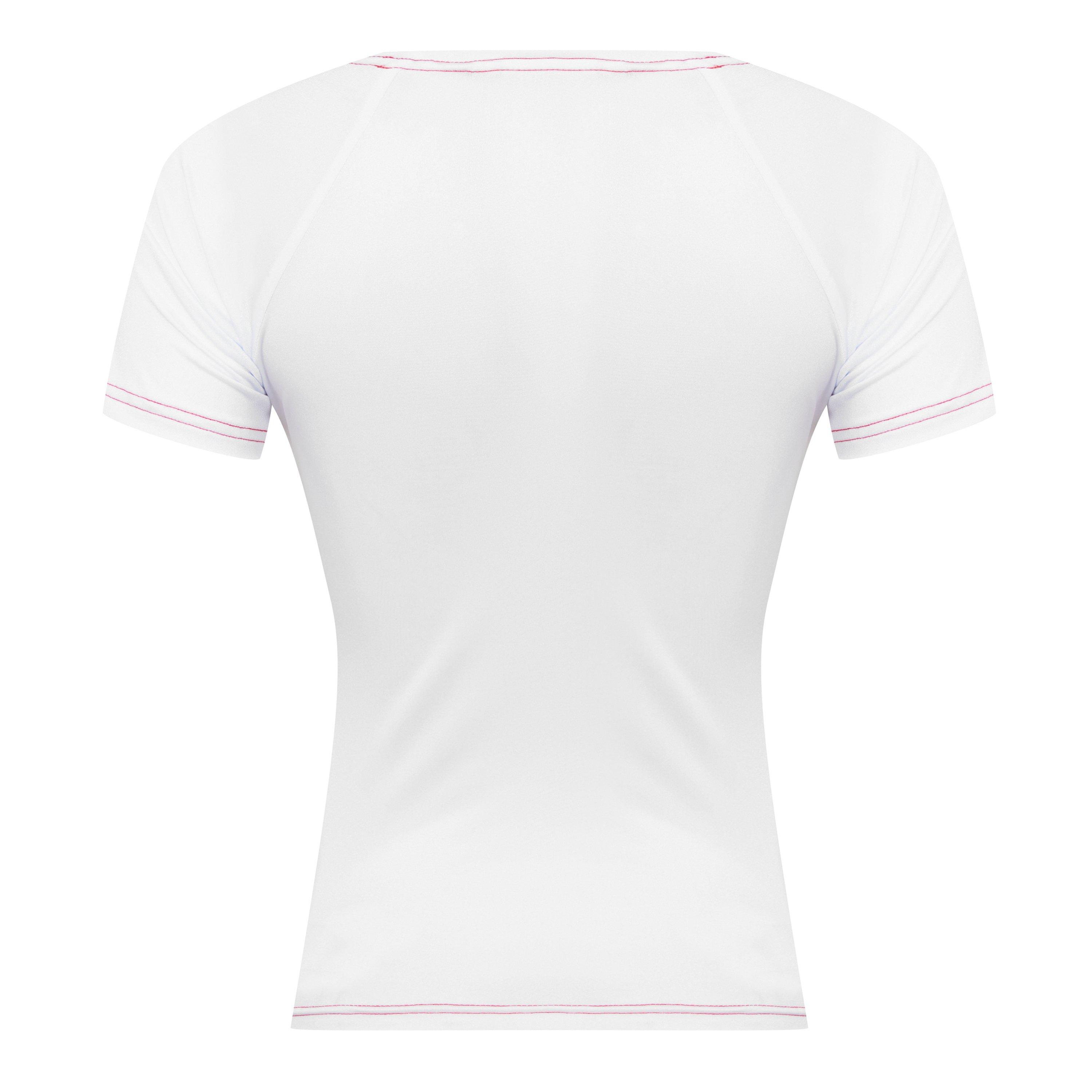 White - Sinead Gorey - Union Jack Screen Printed T-Shirt - 6