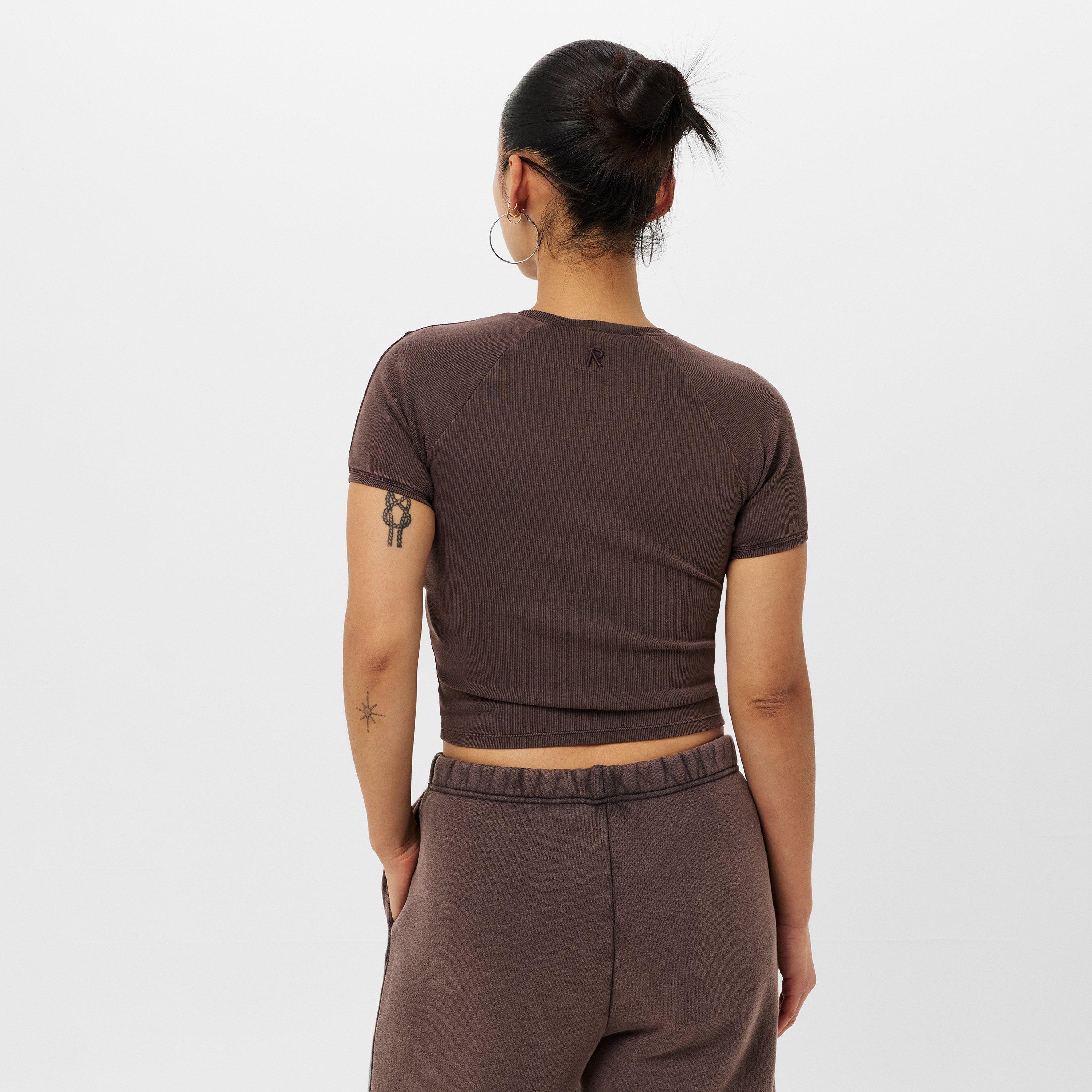 Cherry Truffle - Represent - Women's Initial Baby Tee - 4