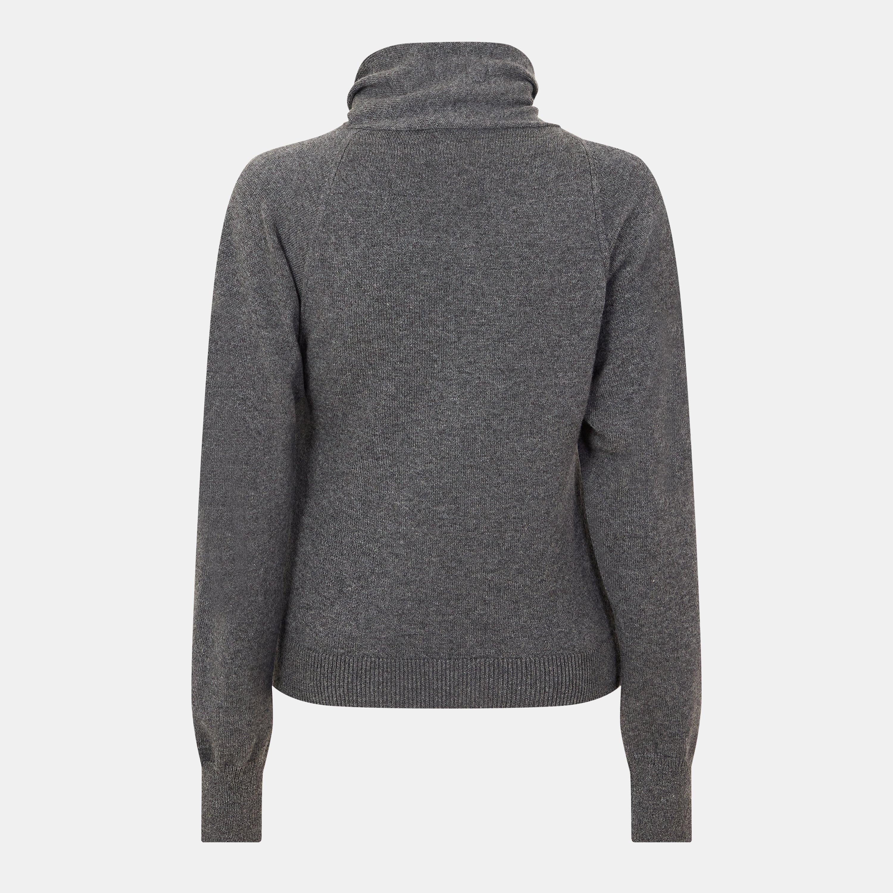 Grey Melange - Tom Ford - Women's Jumper - 2