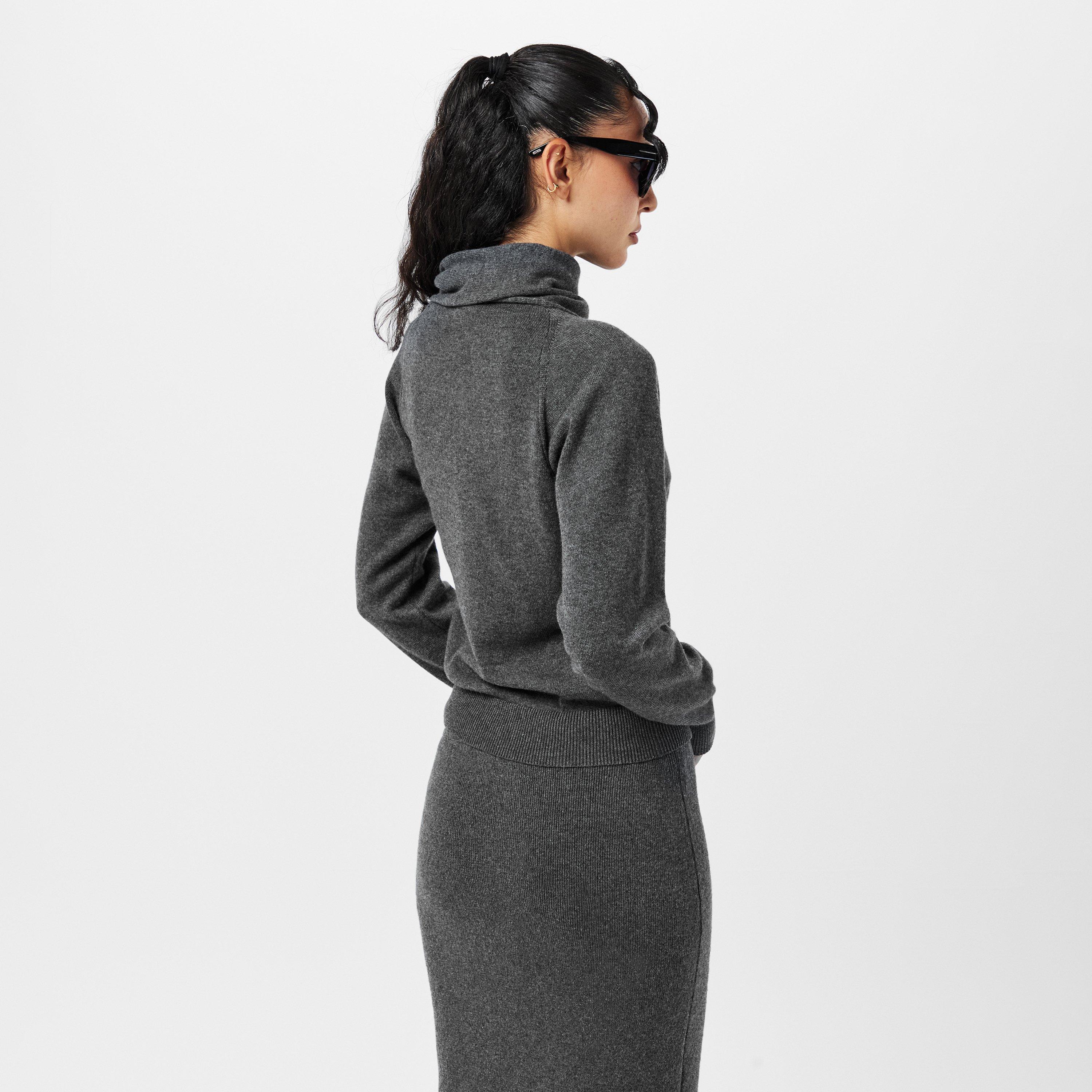 Grey Melange - Tom Ford - Women's Jumper - 4