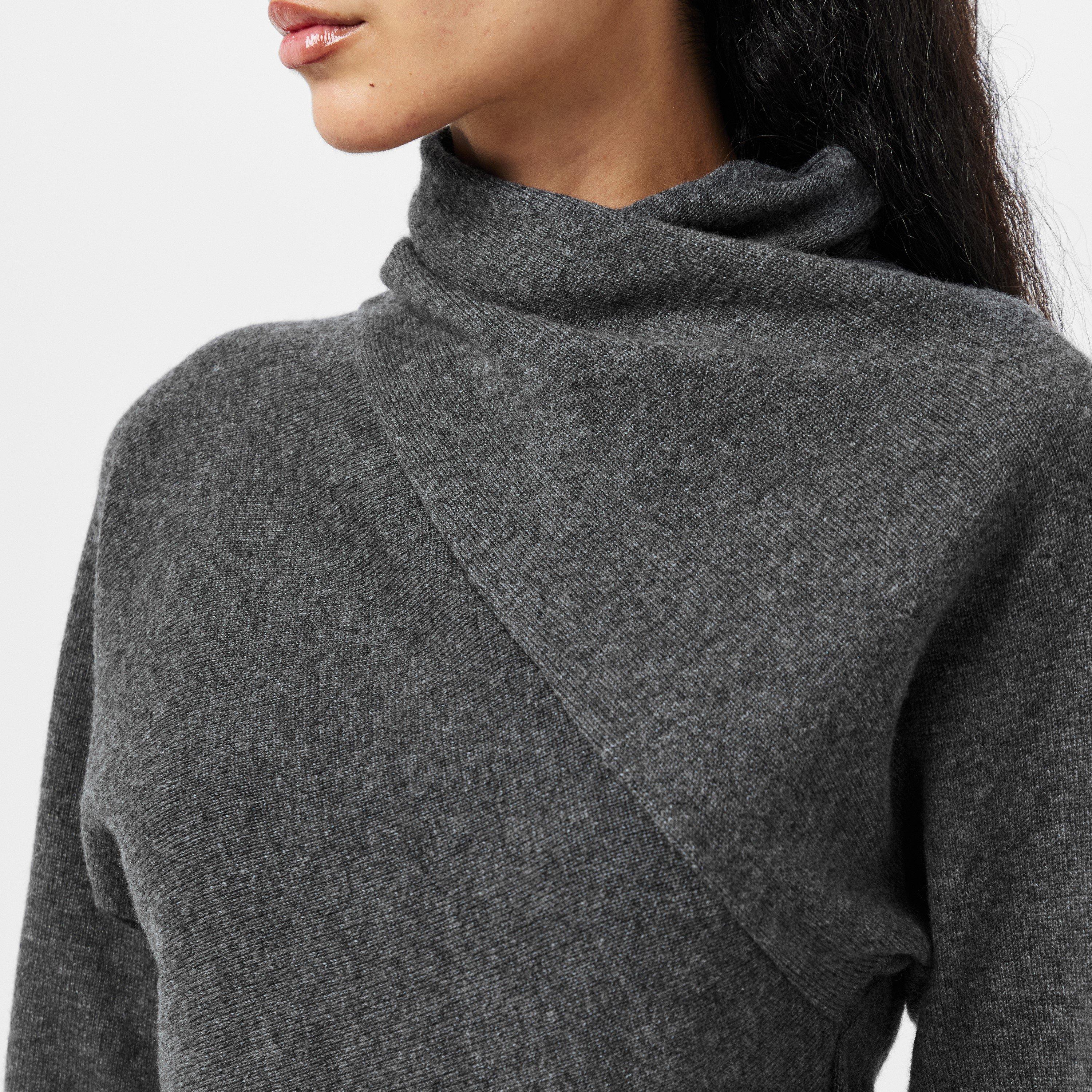 Grey Melange - Tom Ford - Women's Jumper - 5