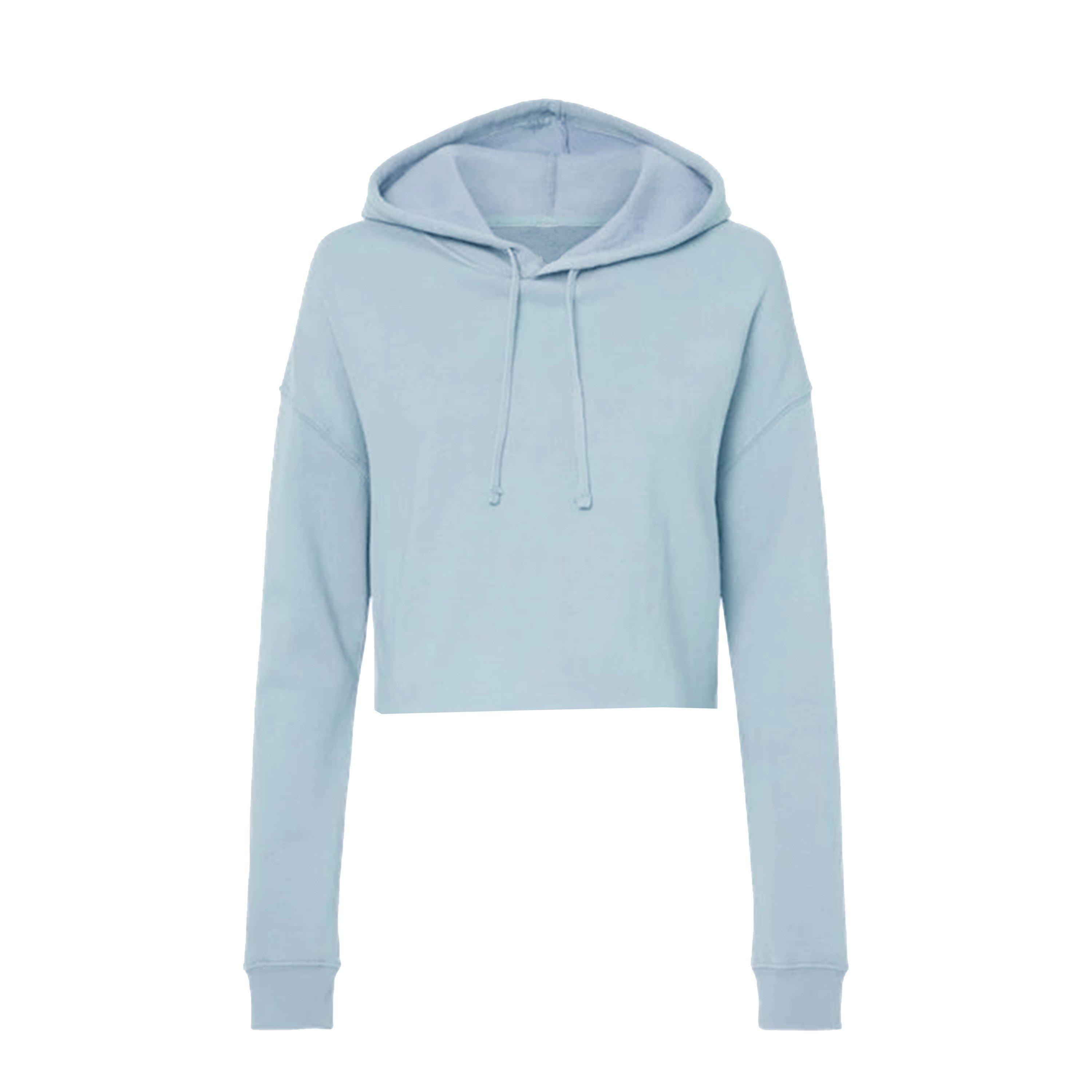 Miso Women's Cropped Hoodie - Blue - 16 (XL)