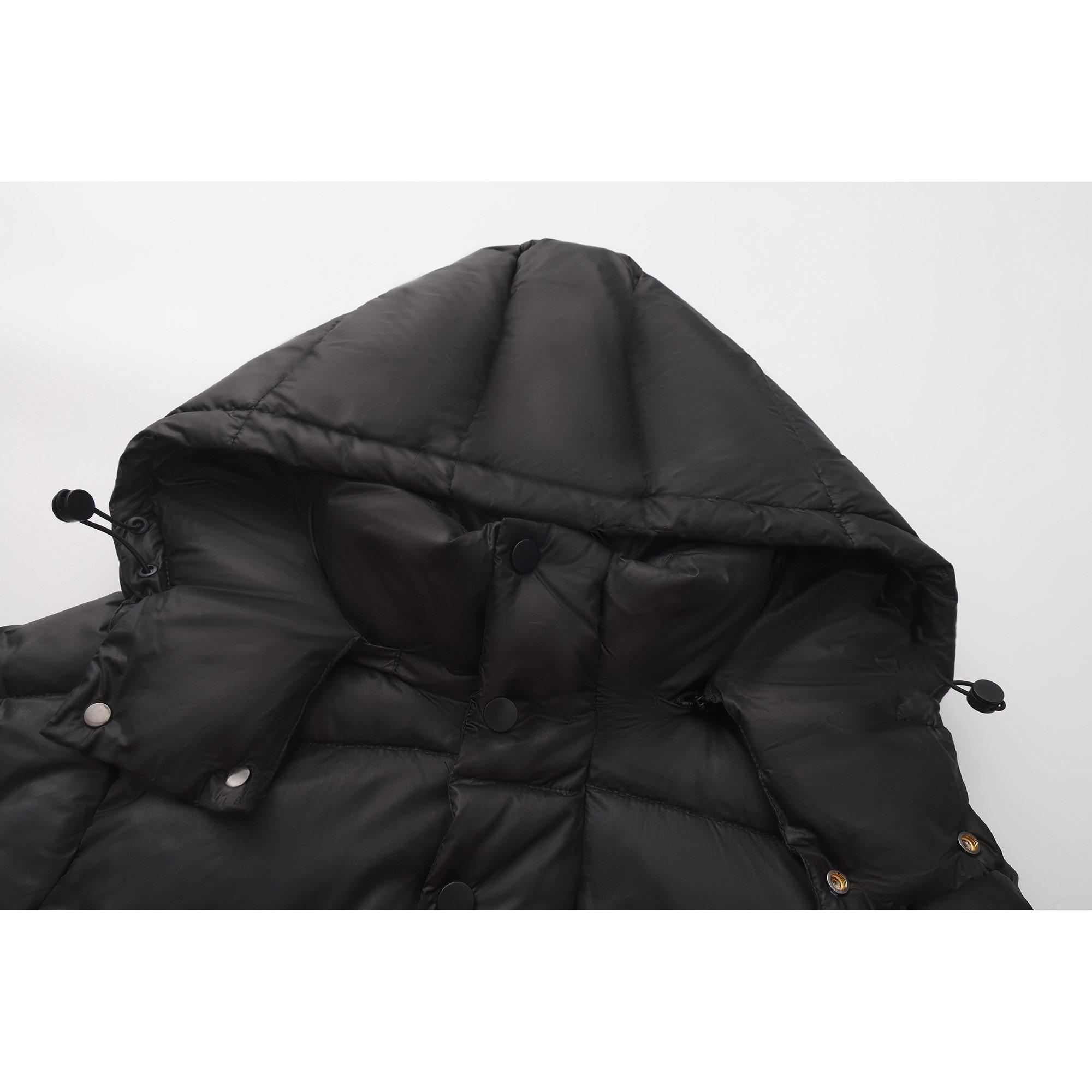 Black - Firetrap - Long Puffer Ld99 - 4