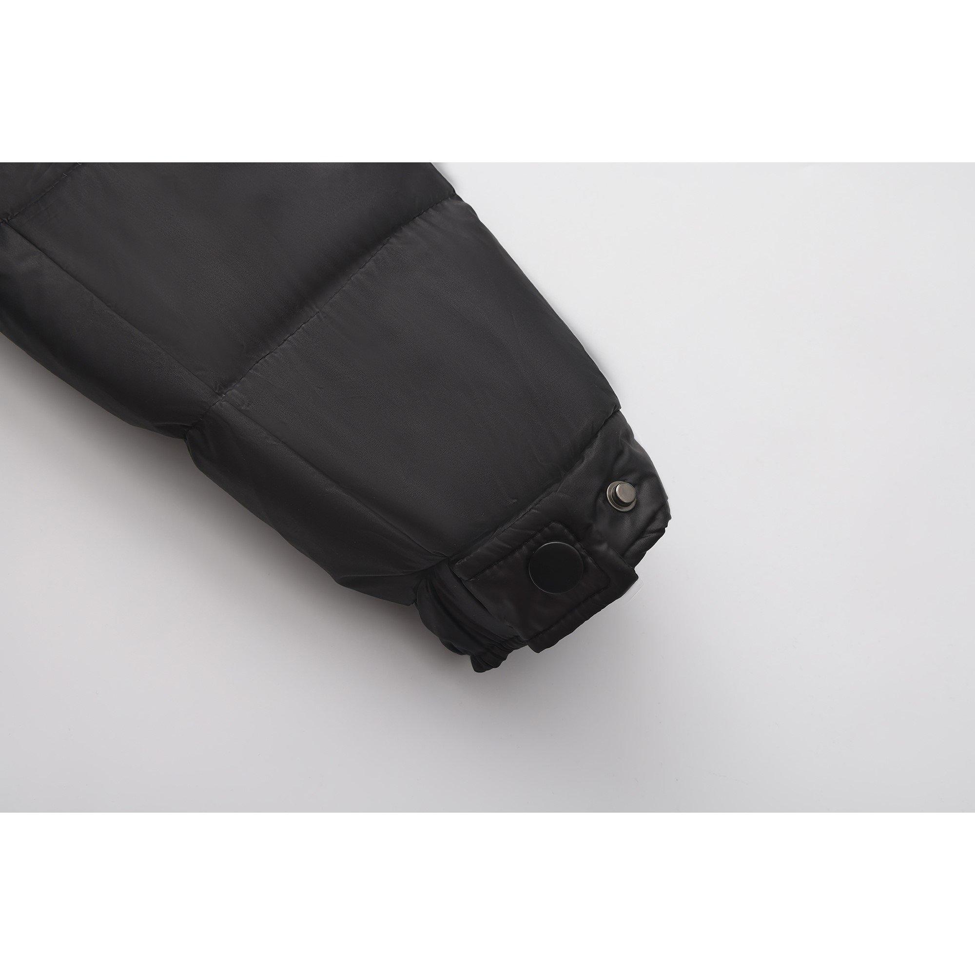 Black - Firetrap - Long Puffer Ld99 - 7