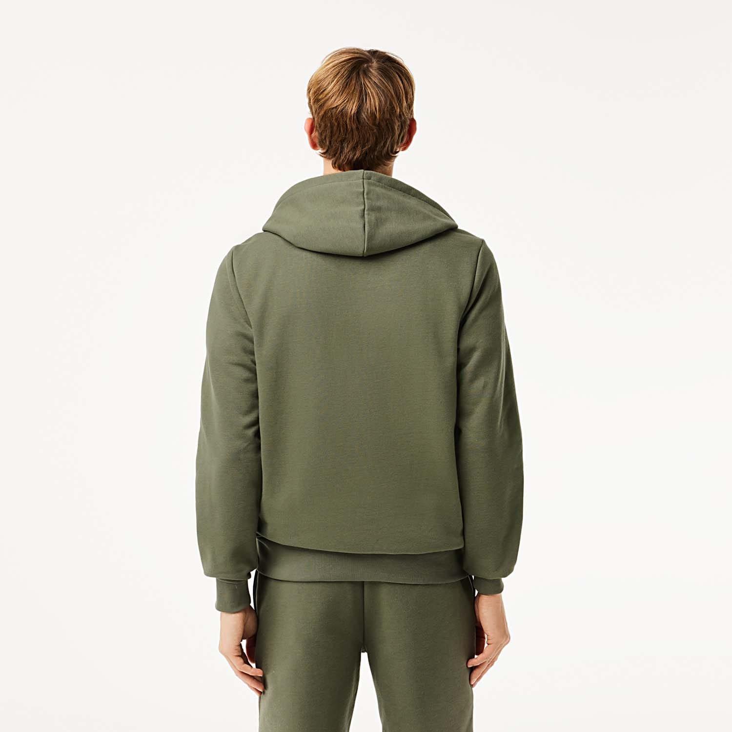 Green - Lacoste - Organic Cotton Hoodie - 2