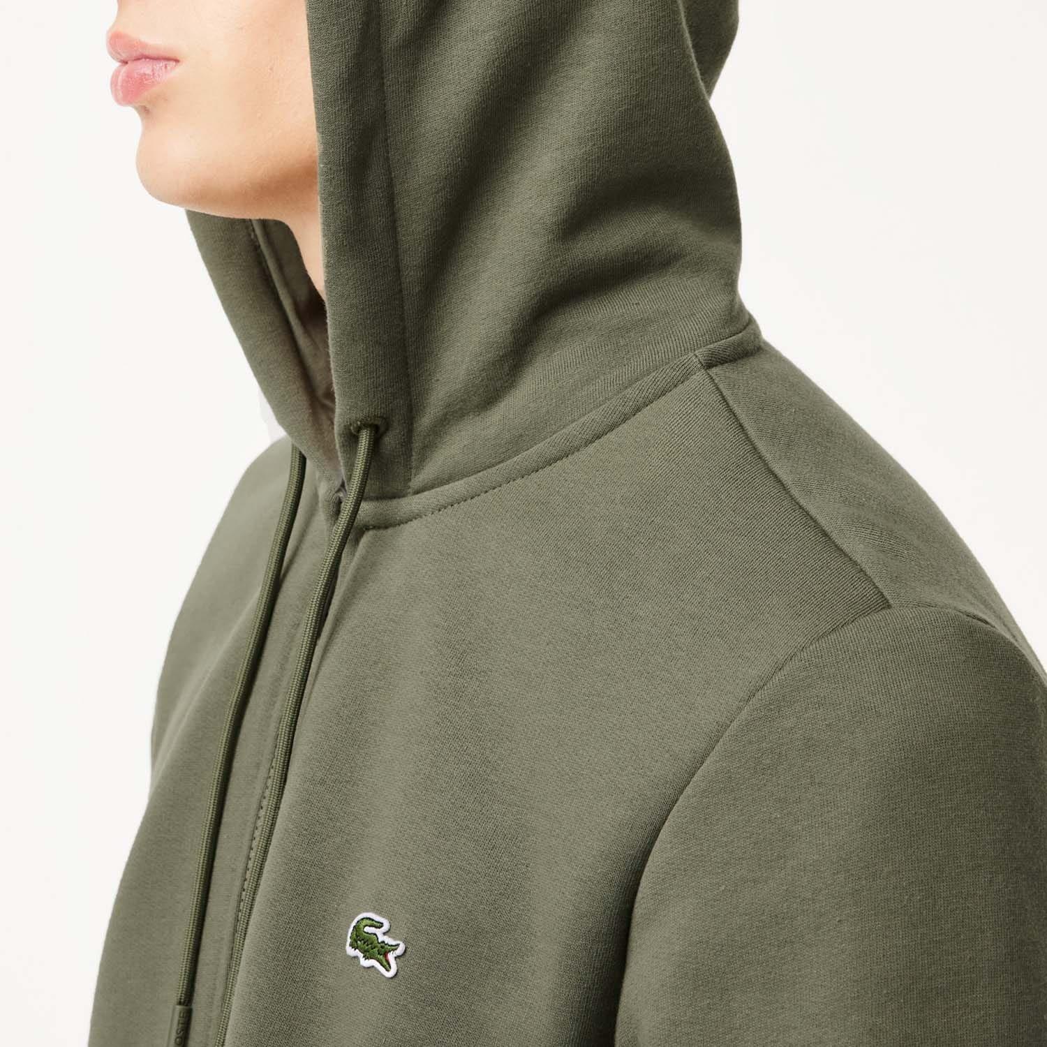 Green - Lacoste - Organic Cotton Hoodie - 3