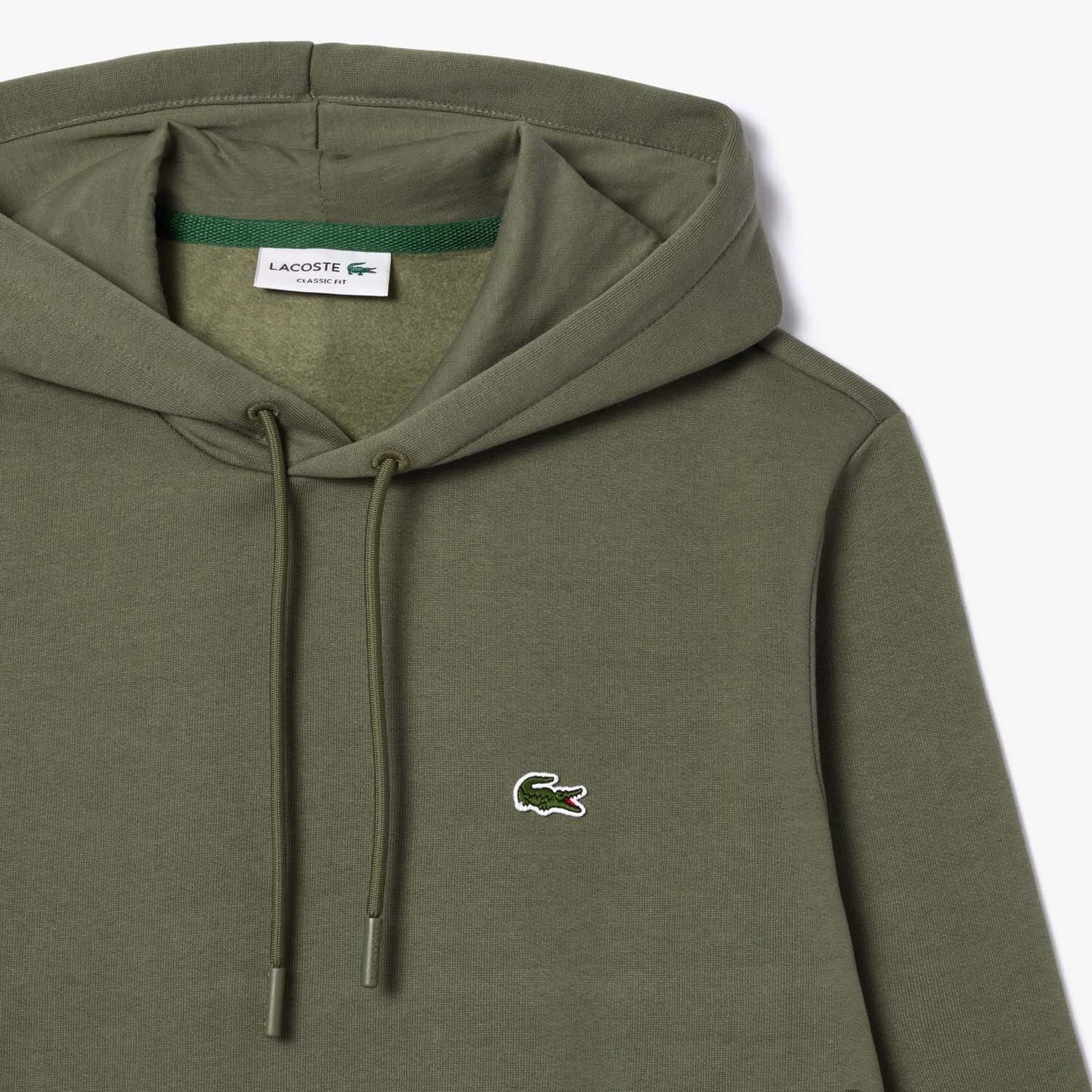 Green - Lacoste - Organic Cotton Hoodie - 4