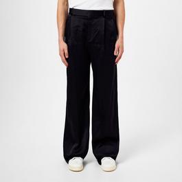 Saint Laurent Silk Pantalone Trousers