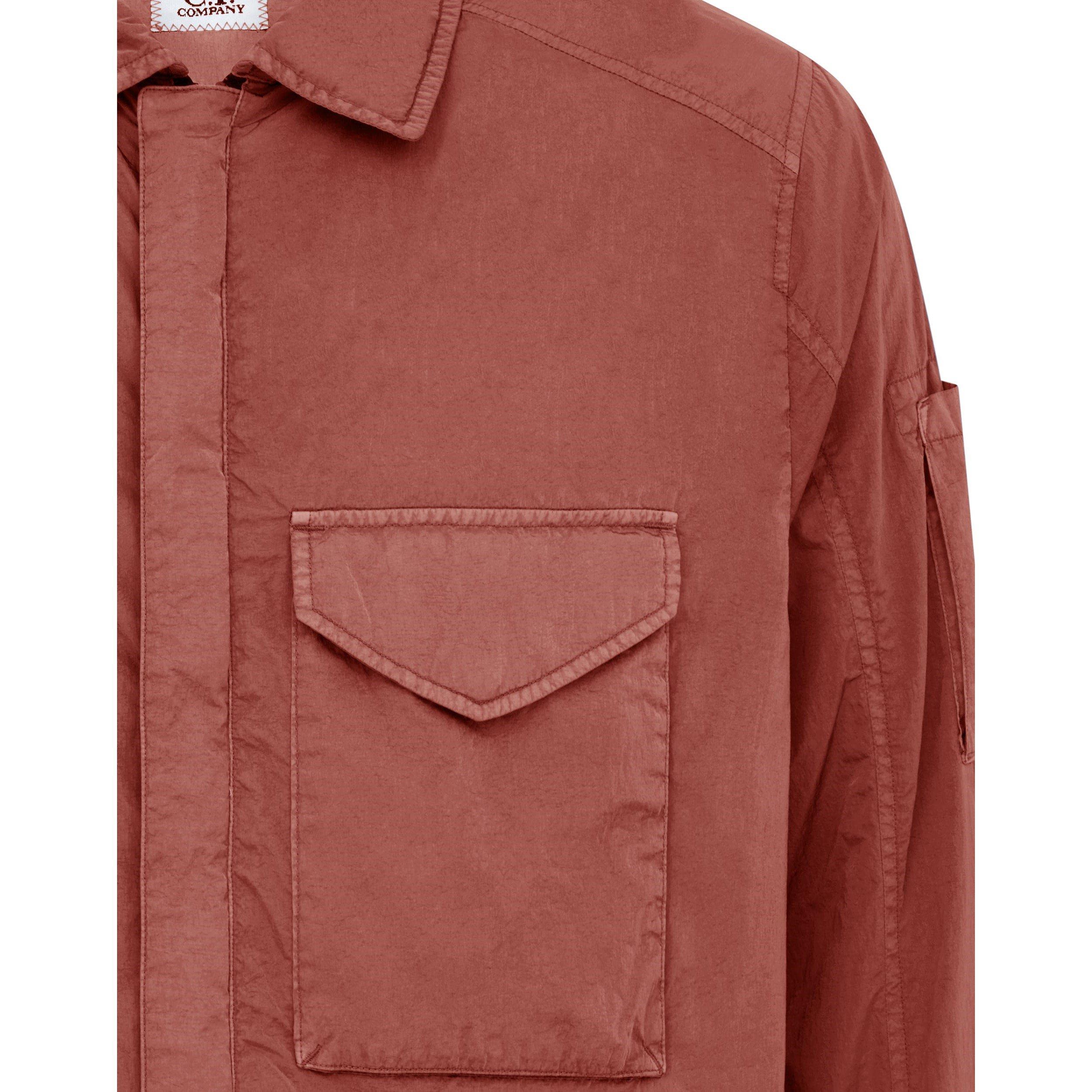 Pink - CP Company - Chrome-R Zip Overshirt - 3