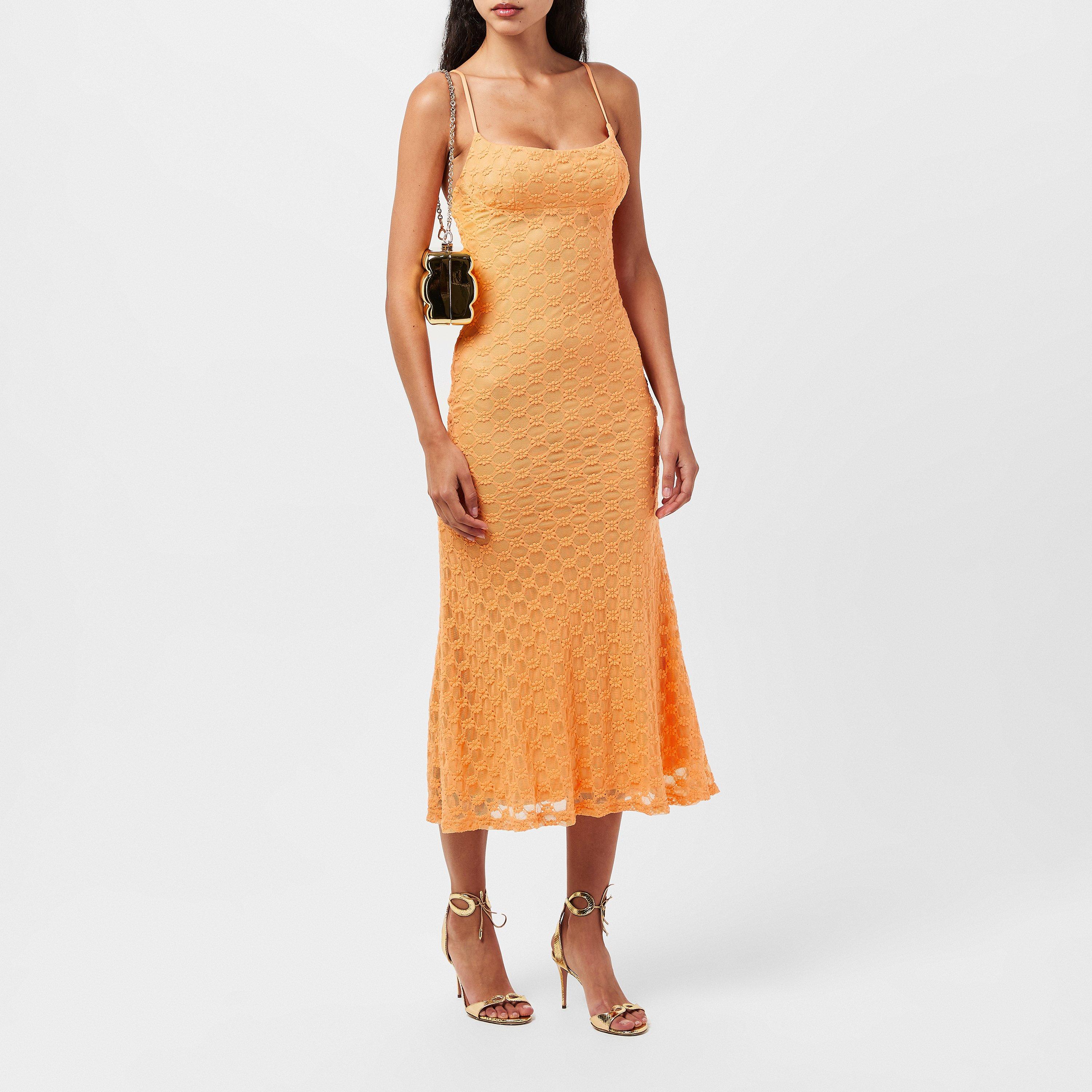 Orange Sorbet - Bardot - Women's Adoni Maxi Dress - 6
