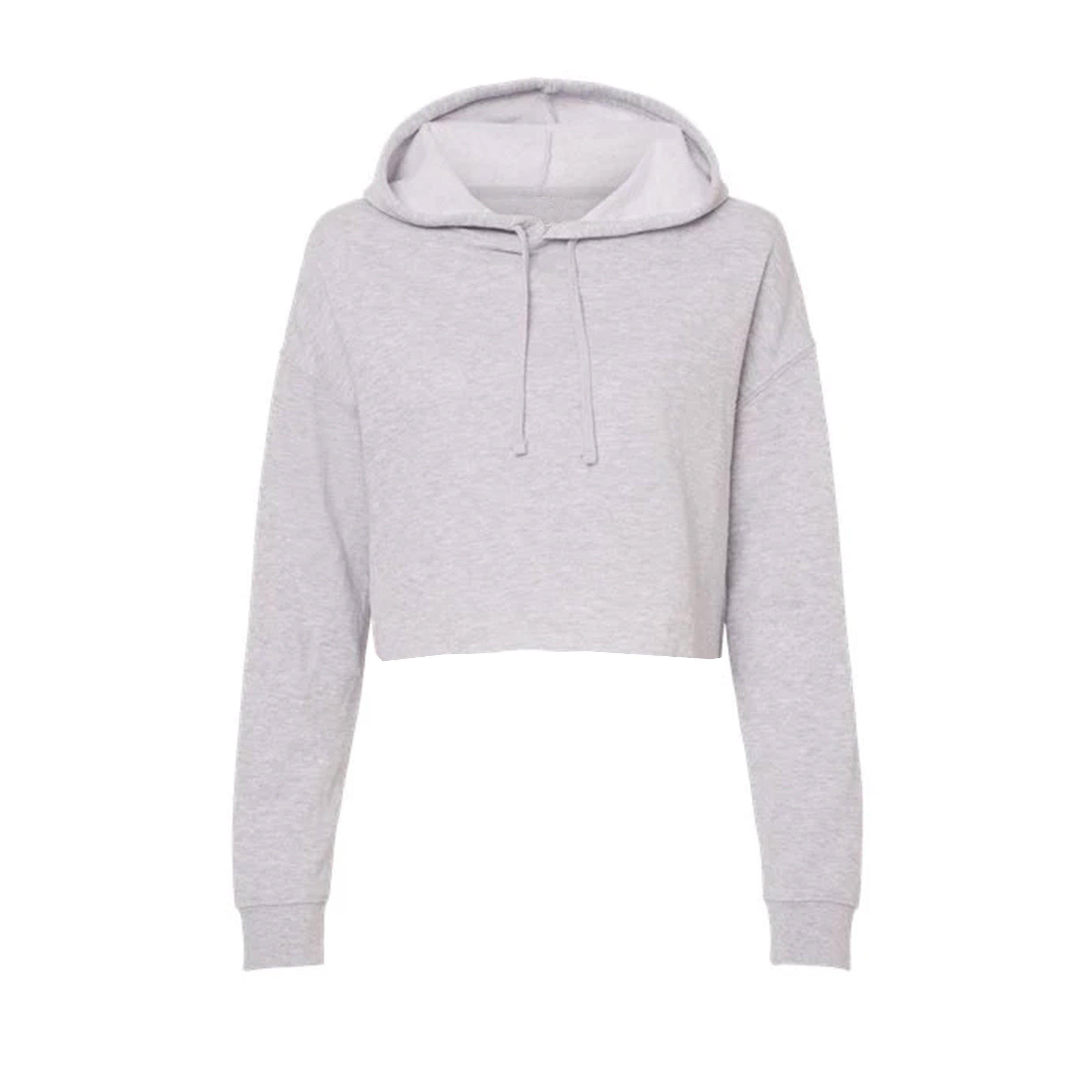 Miso Women's Cropped Hoodie - Grey - 8 (XS)