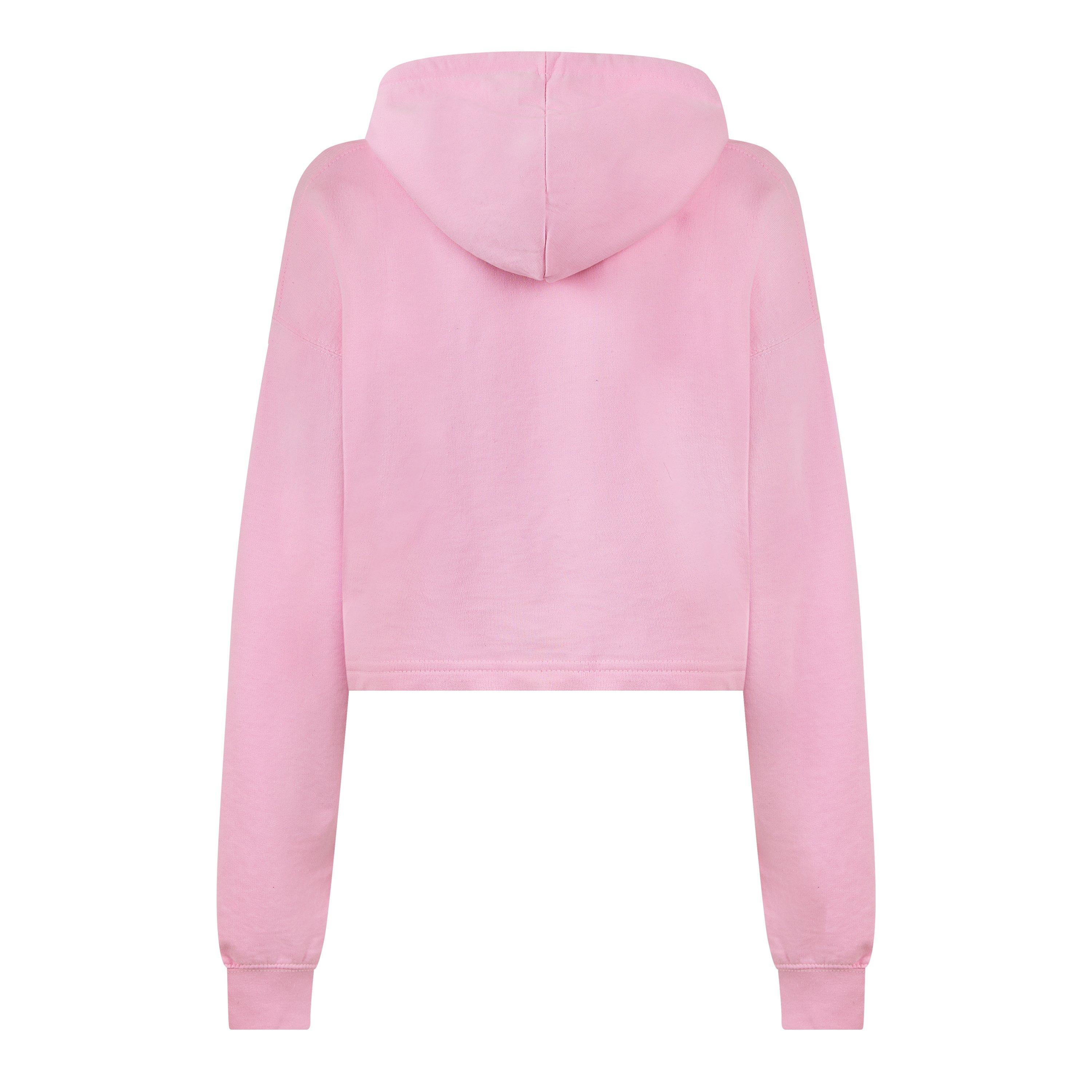 Lyserød - Miso - Women's Cropped Hoodie - 2