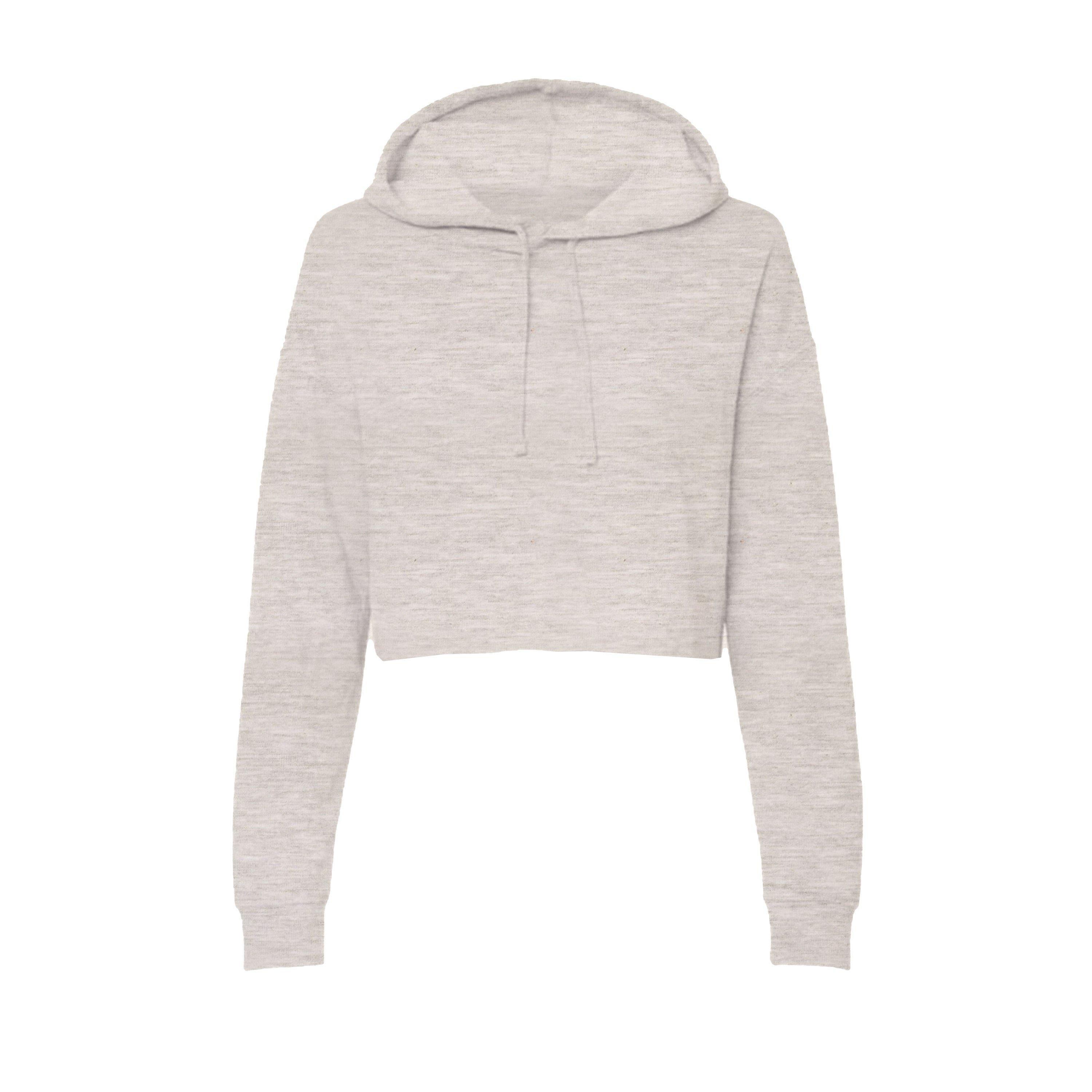 Miso Women's Cropped Hoodie - Oatmeal - 10 (S)