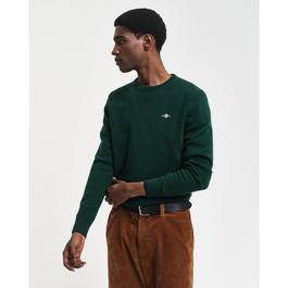 Gant EXTRAFINE LAMBSWOOL C-NECK MARINE S