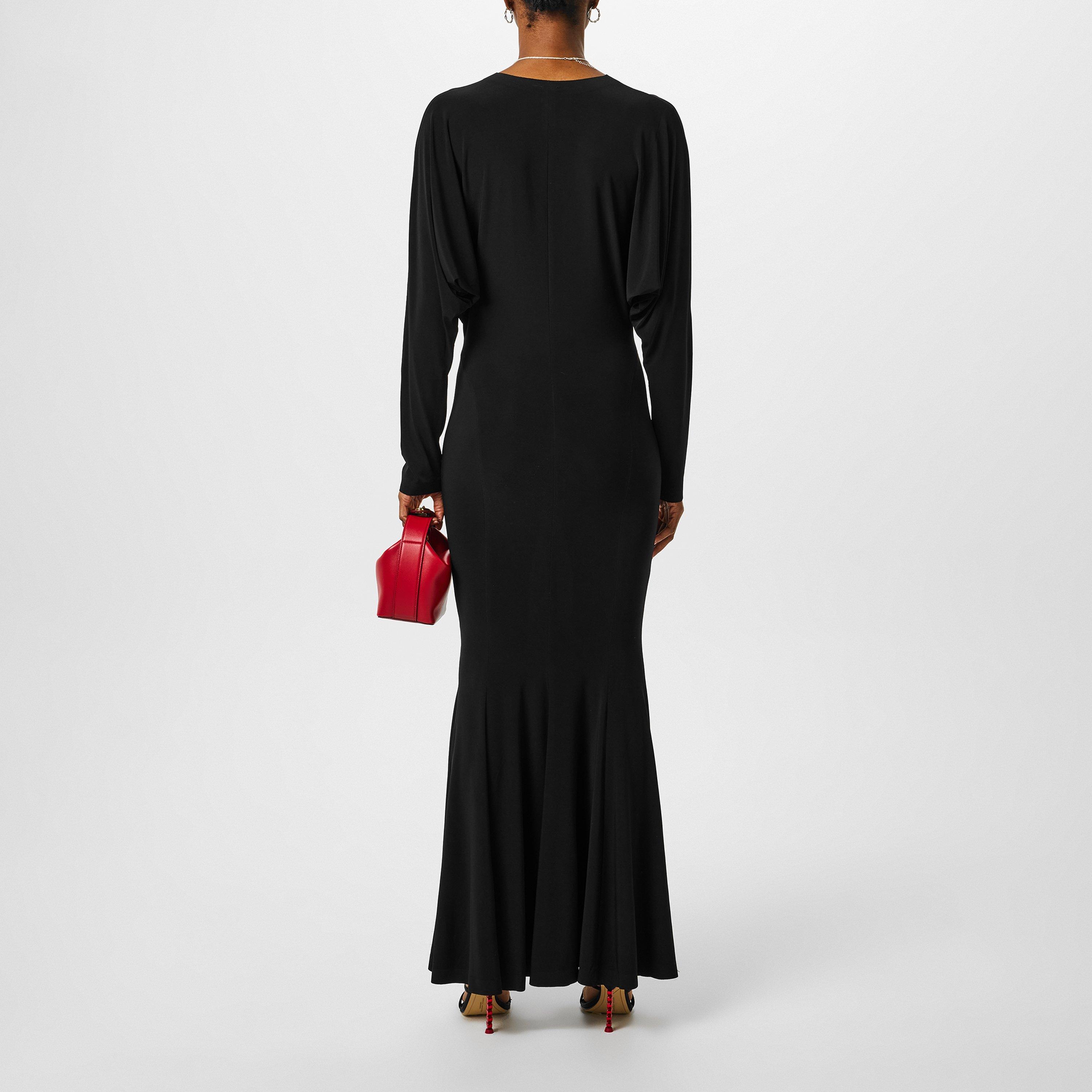 Black - Norma Kamali - Dolman Maxi Dress - 3