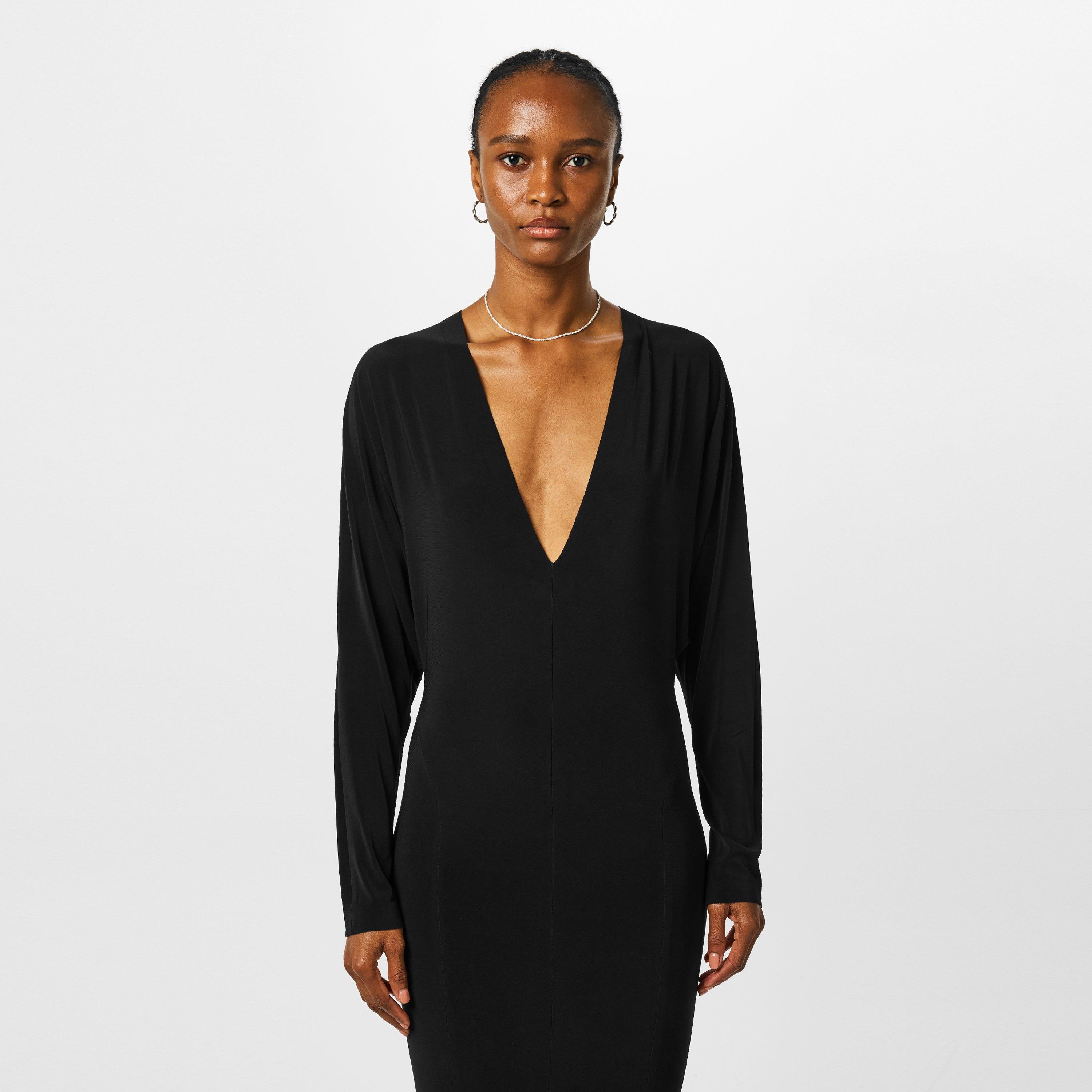 Black - Norma Kamali - Dolman Maxi Dress - 4