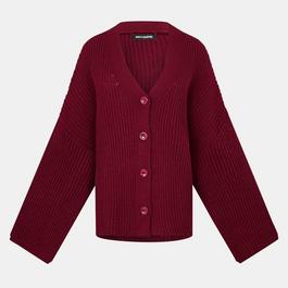 Missy Empire ME Chunky Knit Cardigan & Trouser Set Womens