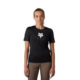 Fox Oakley T-shirt avec logo argenté Noir