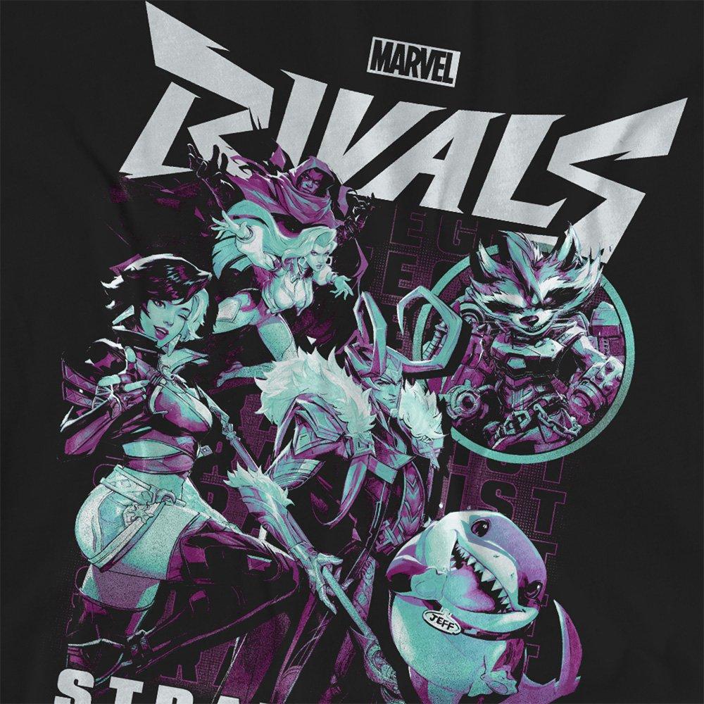 Black - Marvel - Rivals Strategist Trend T-Shirt Black - 2