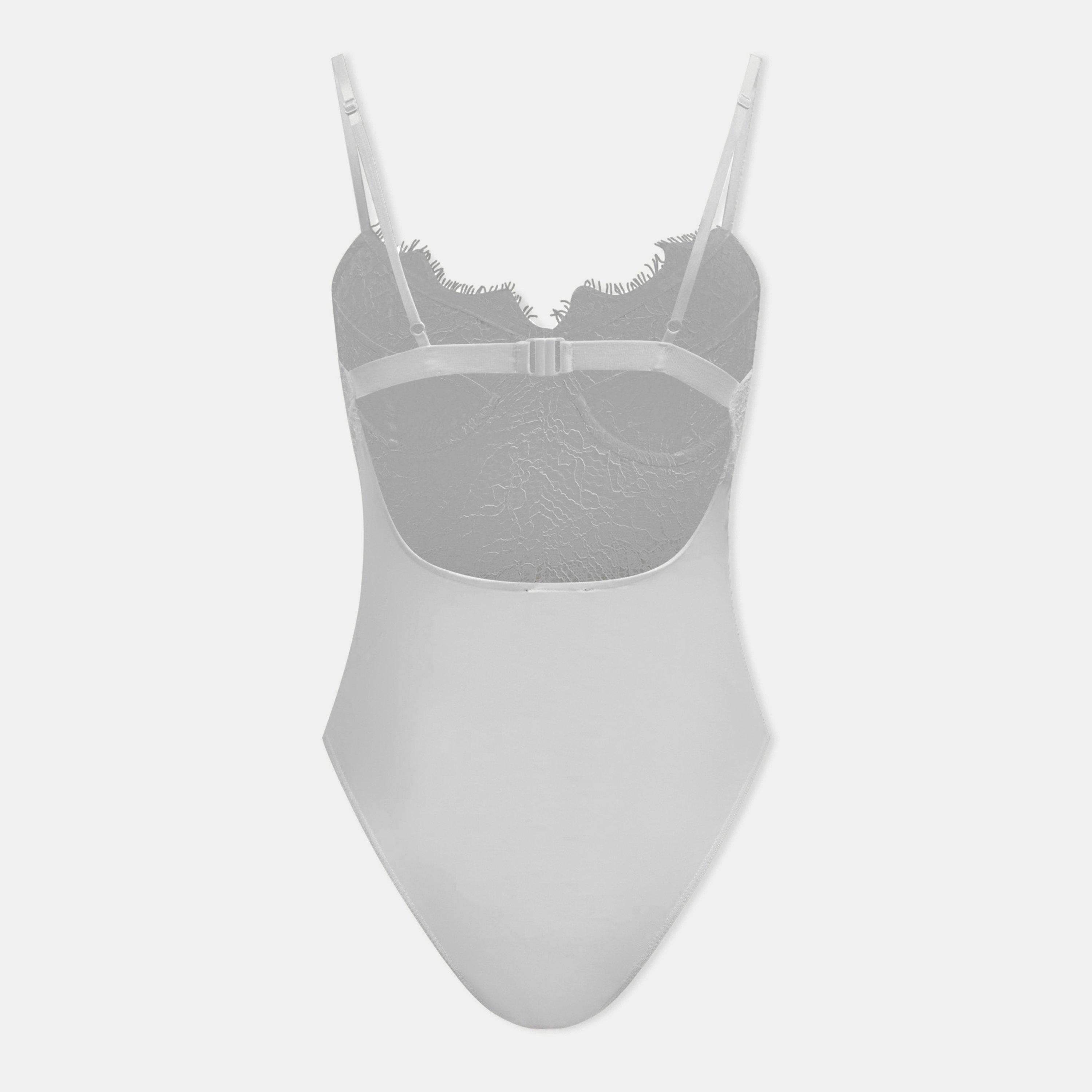 Orchid White - Bardot - Women's Bitney Bodysuit - 2