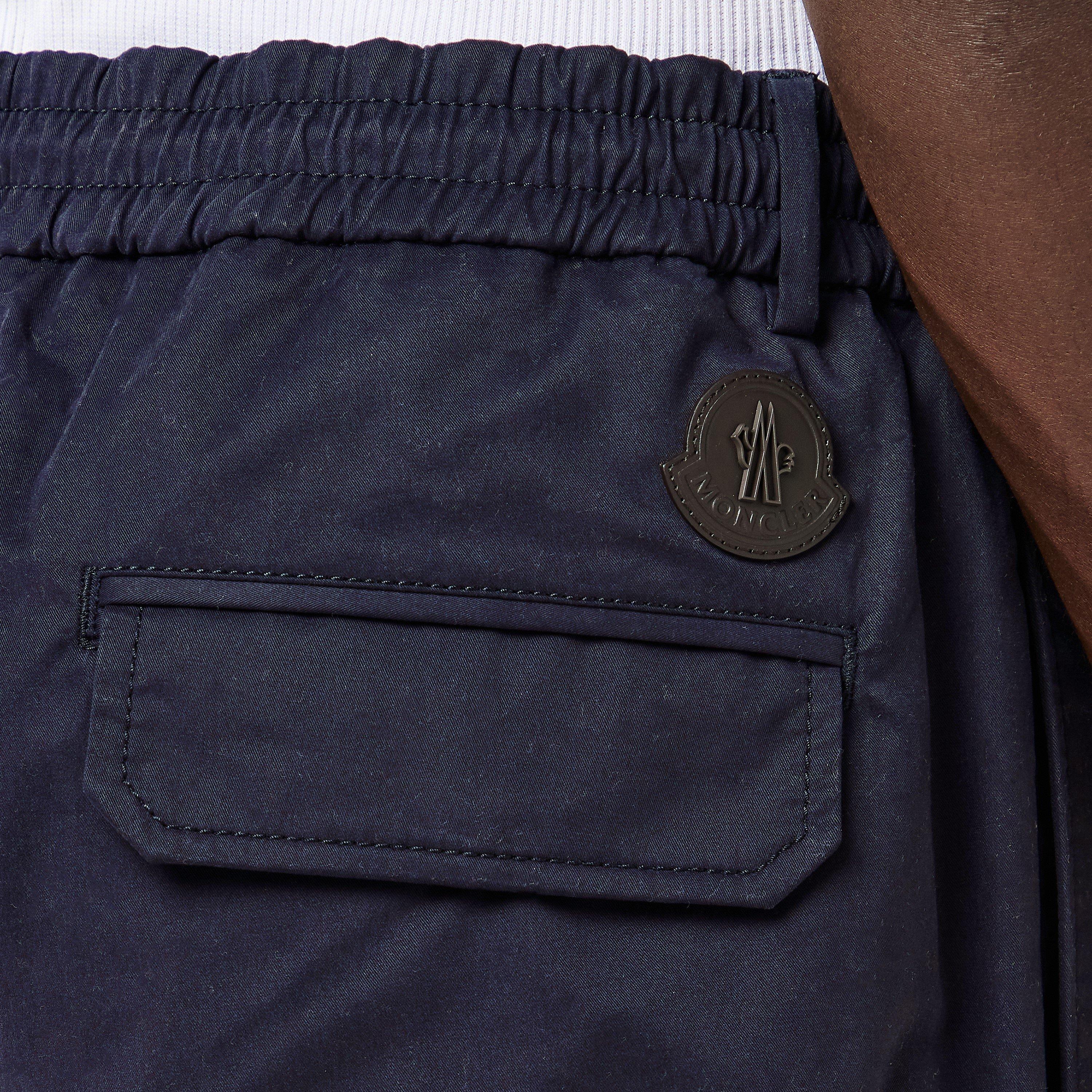 Navy 778 - Moncler - Men's Tailored Pleated Trousers - 5