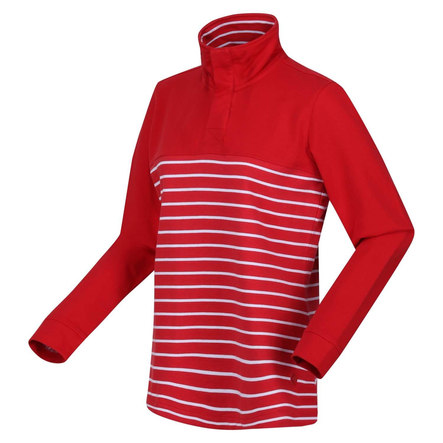 Red White - Regatta - Bayla Half Placket Fleece - 1