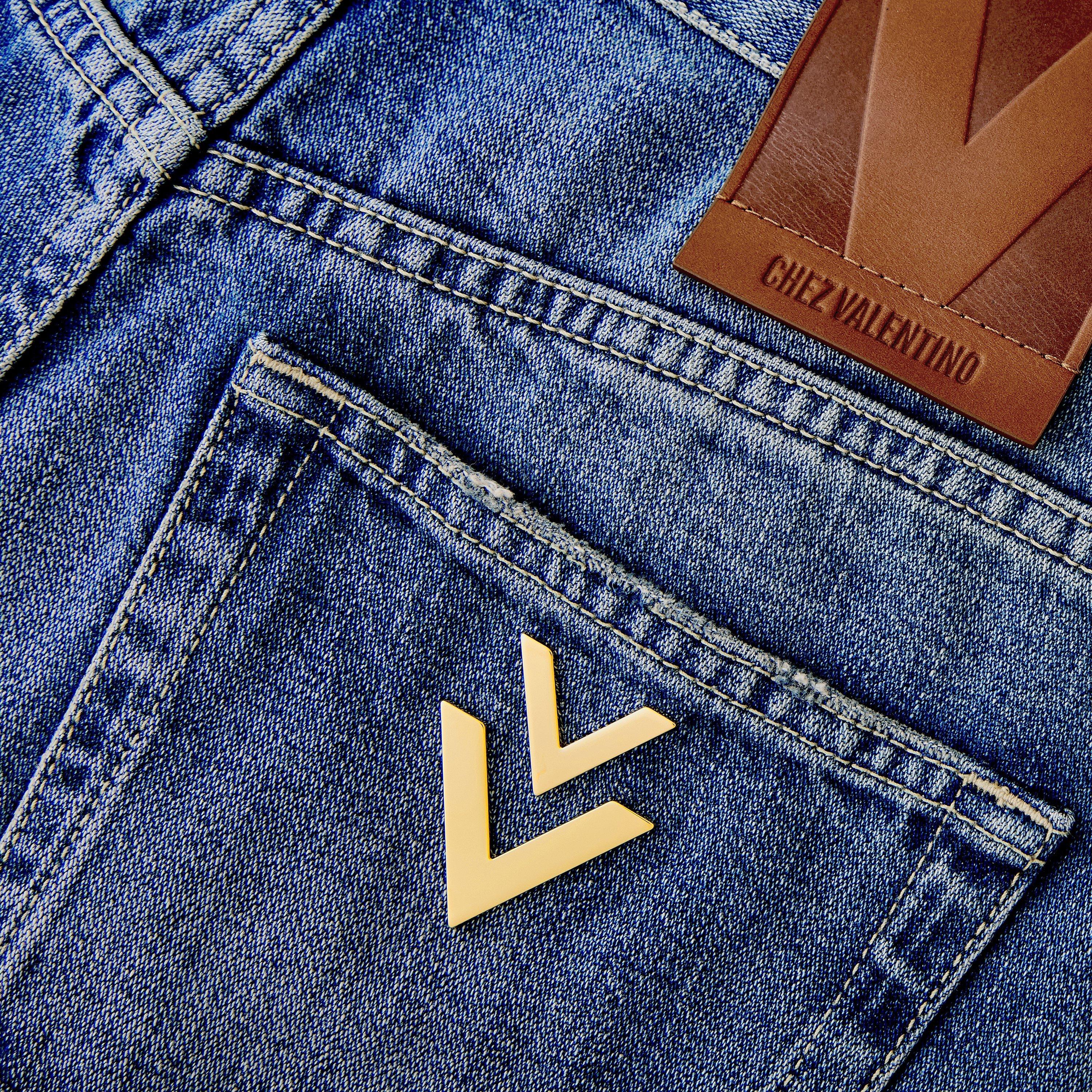 Medium Blue - Valentino - Val VV Denim Ld63 - 3