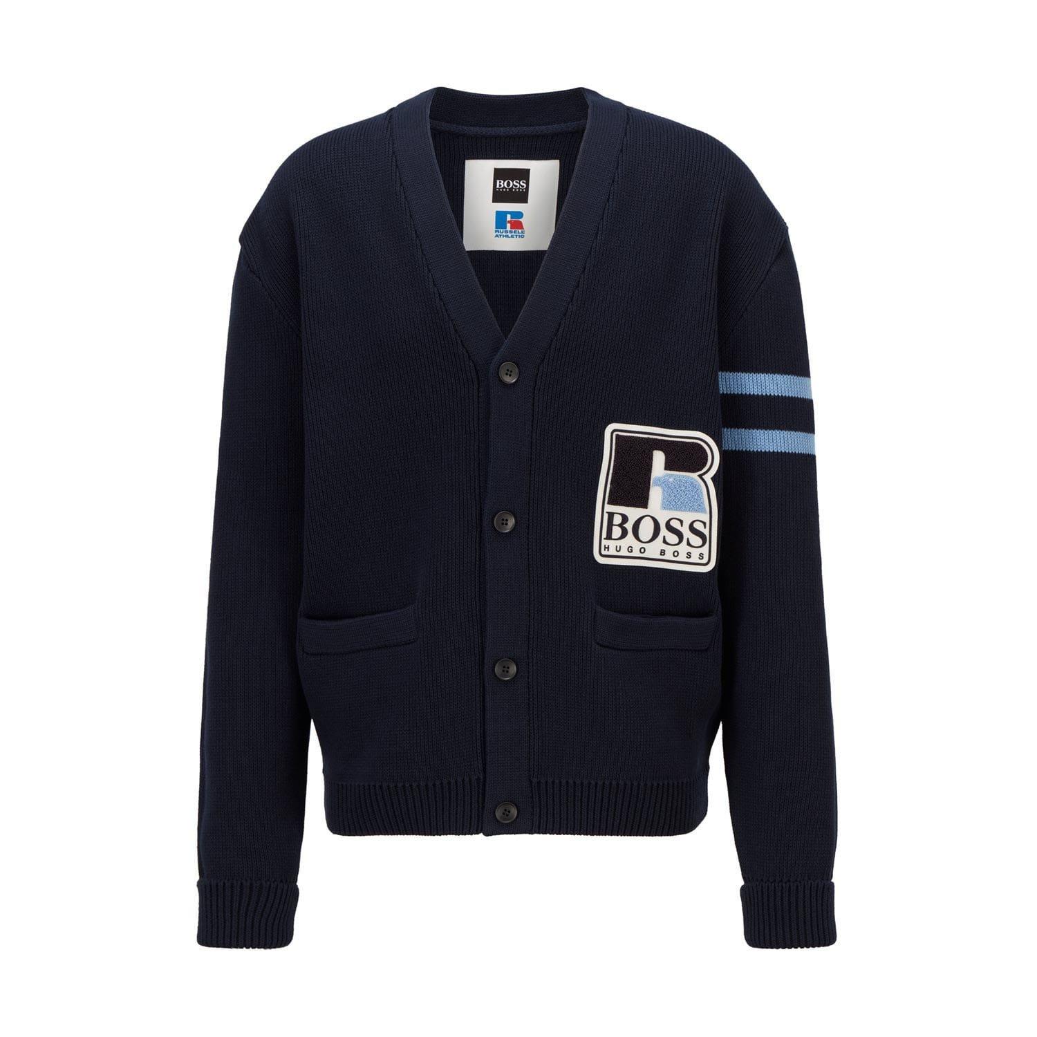 Boss x Russell Athletic Krussel Cardigan
