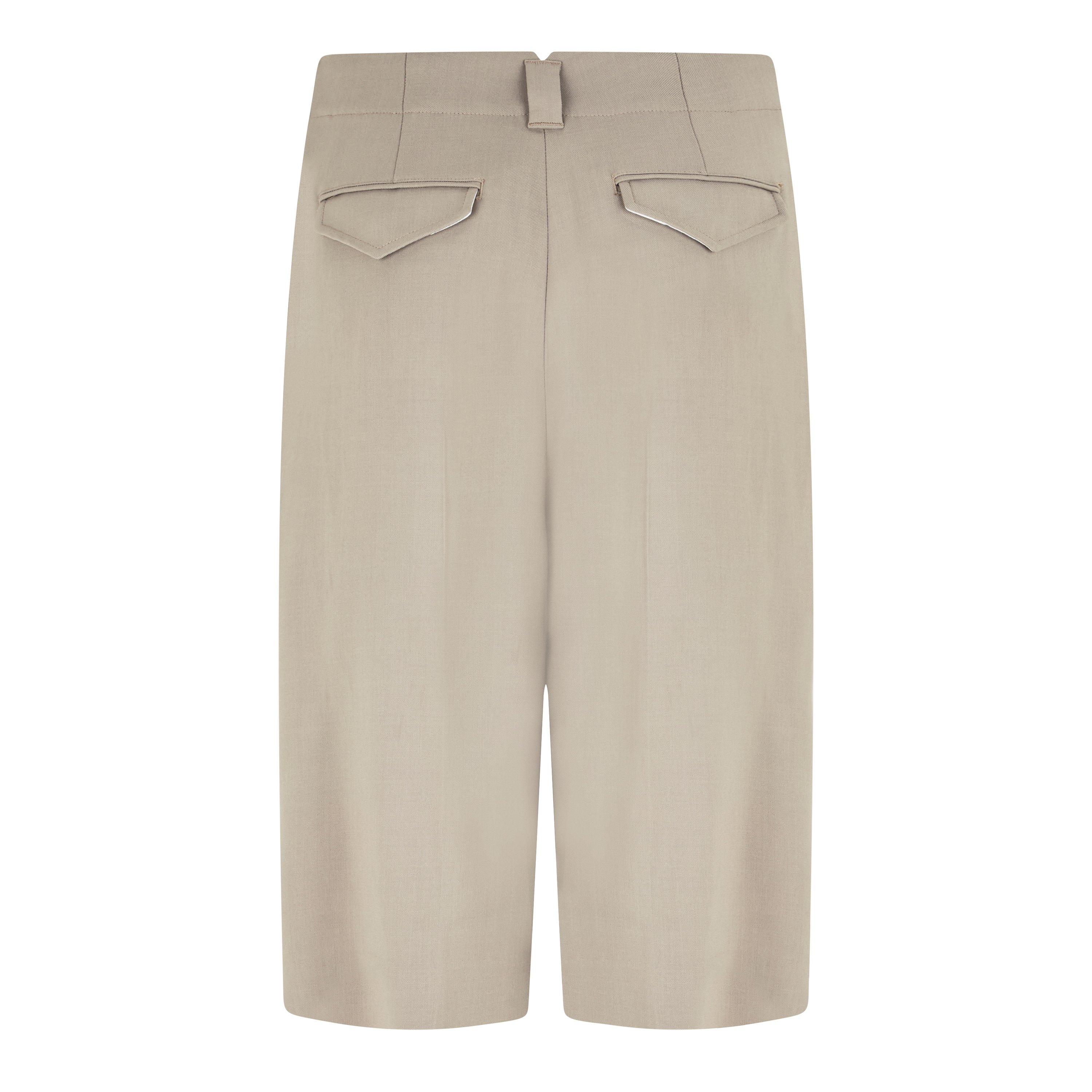 LIGHT TAUPE - Ami Paris - Long Bermuda Shorts - 6