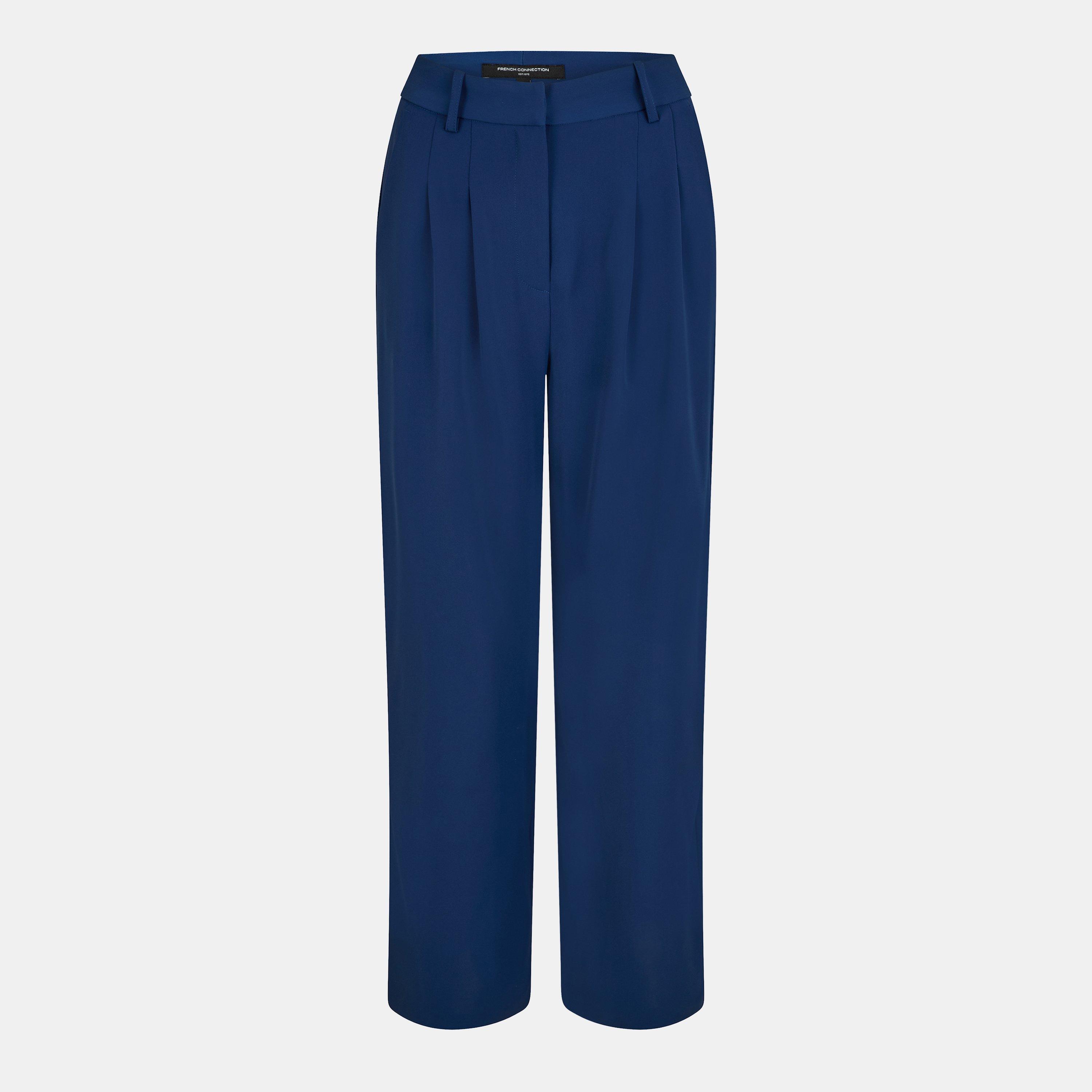 French Connection Women's Harry Suit Trousers - Midnight Blue - 10 (S)