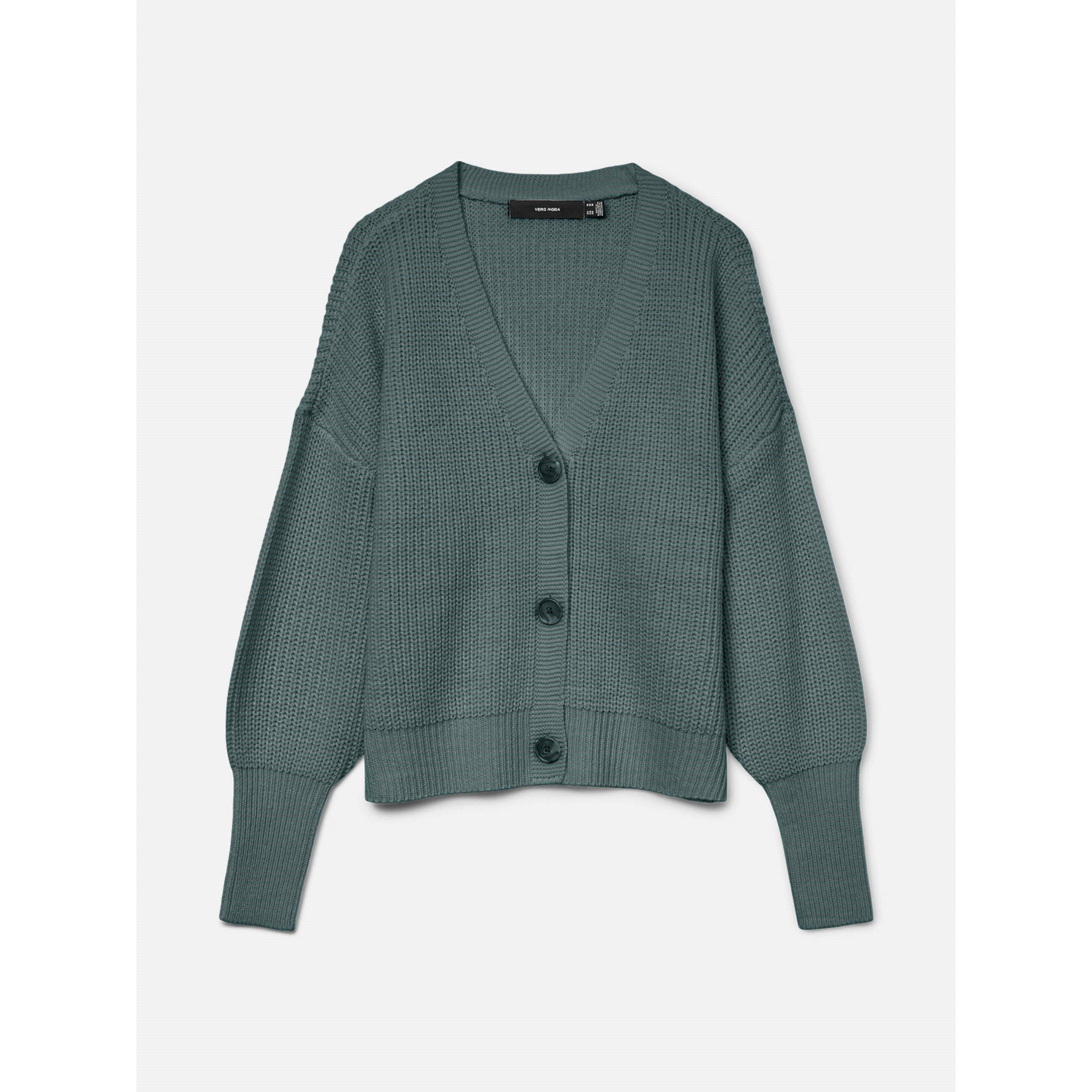 Vero Moda Women's Cuff Cardigan - Balsam Green - 10 (S)