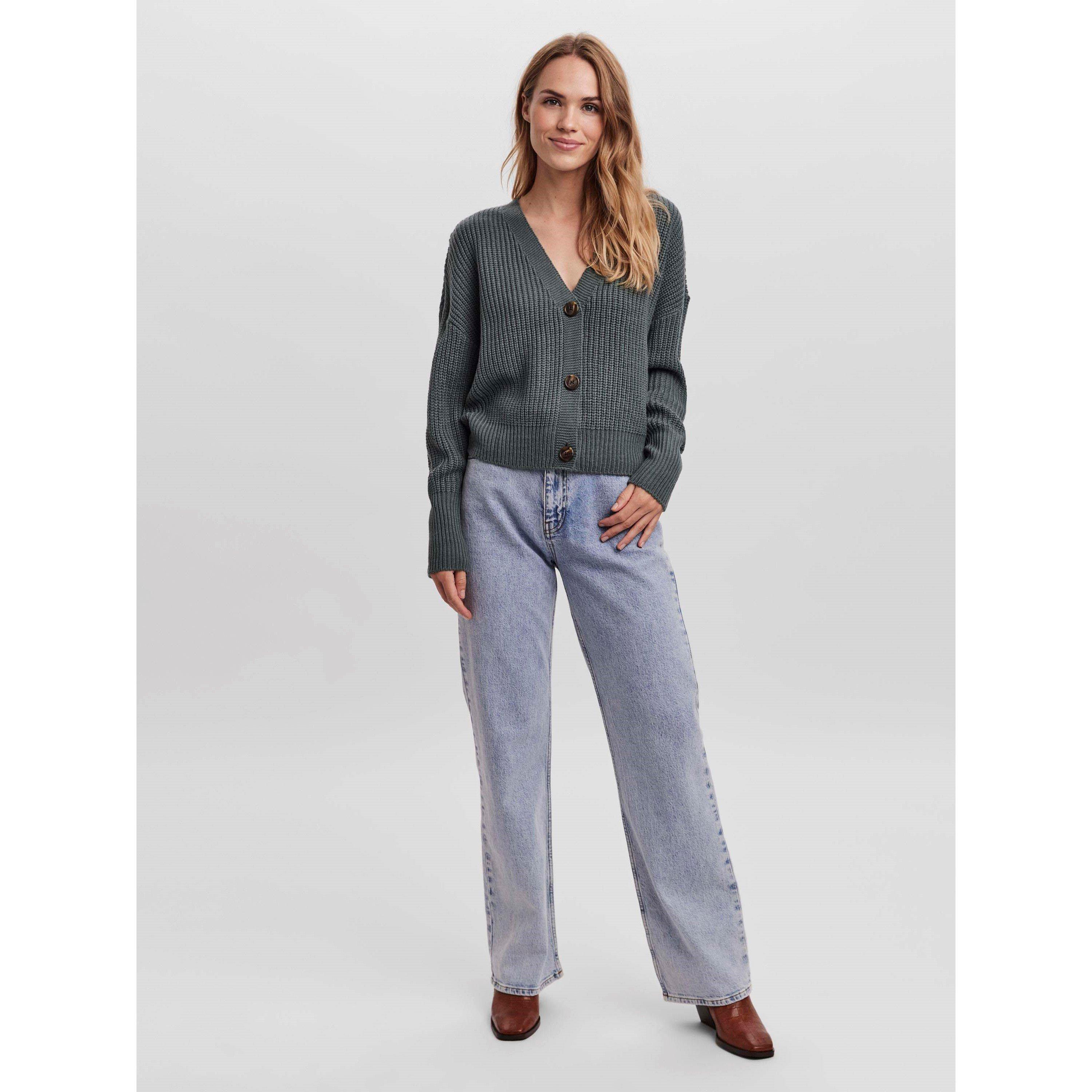 Balsamgrün - Vero Moda - Cuff Cardigan Ld62 - 5