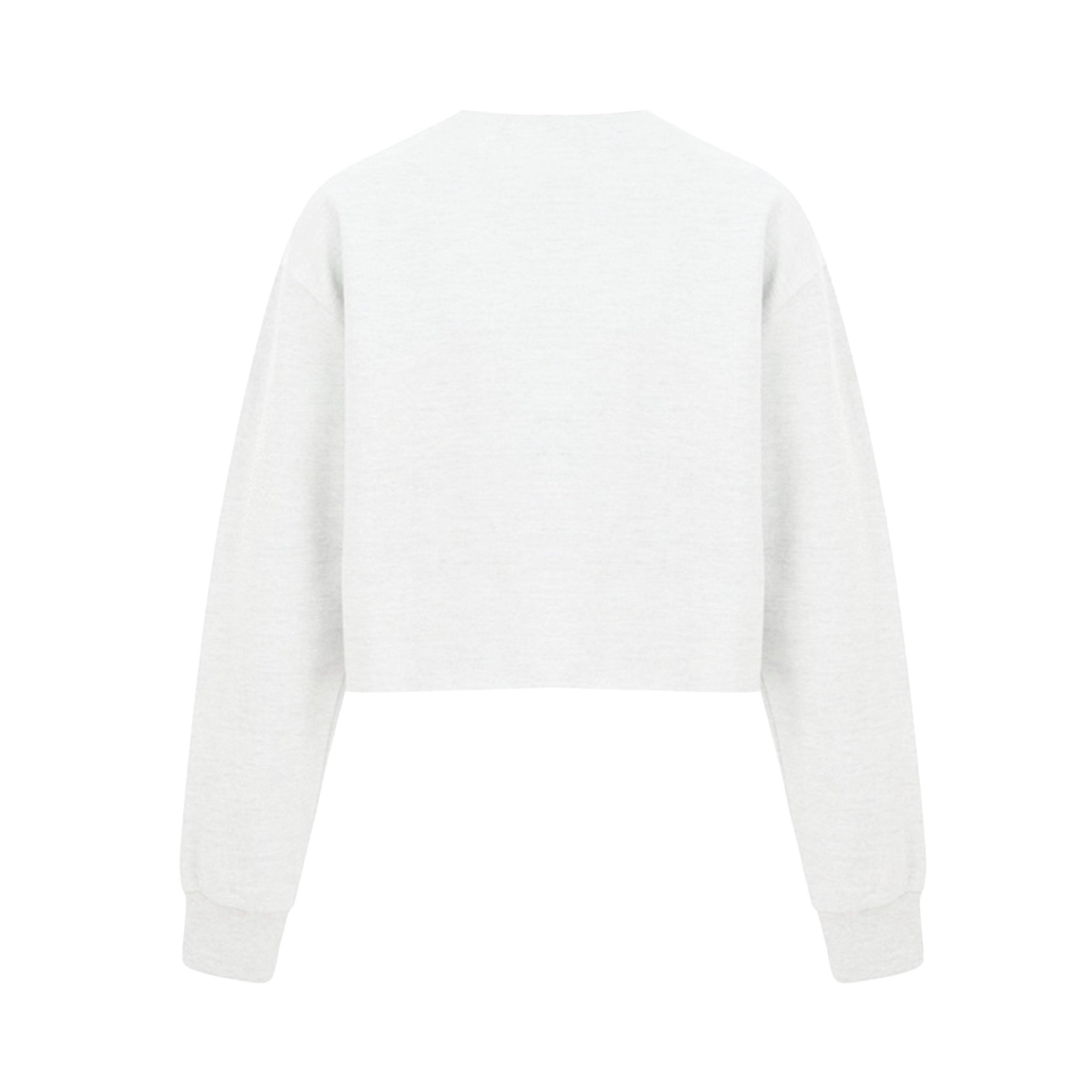Branco - Miso - Women's Cropped Sweatshirt - 2