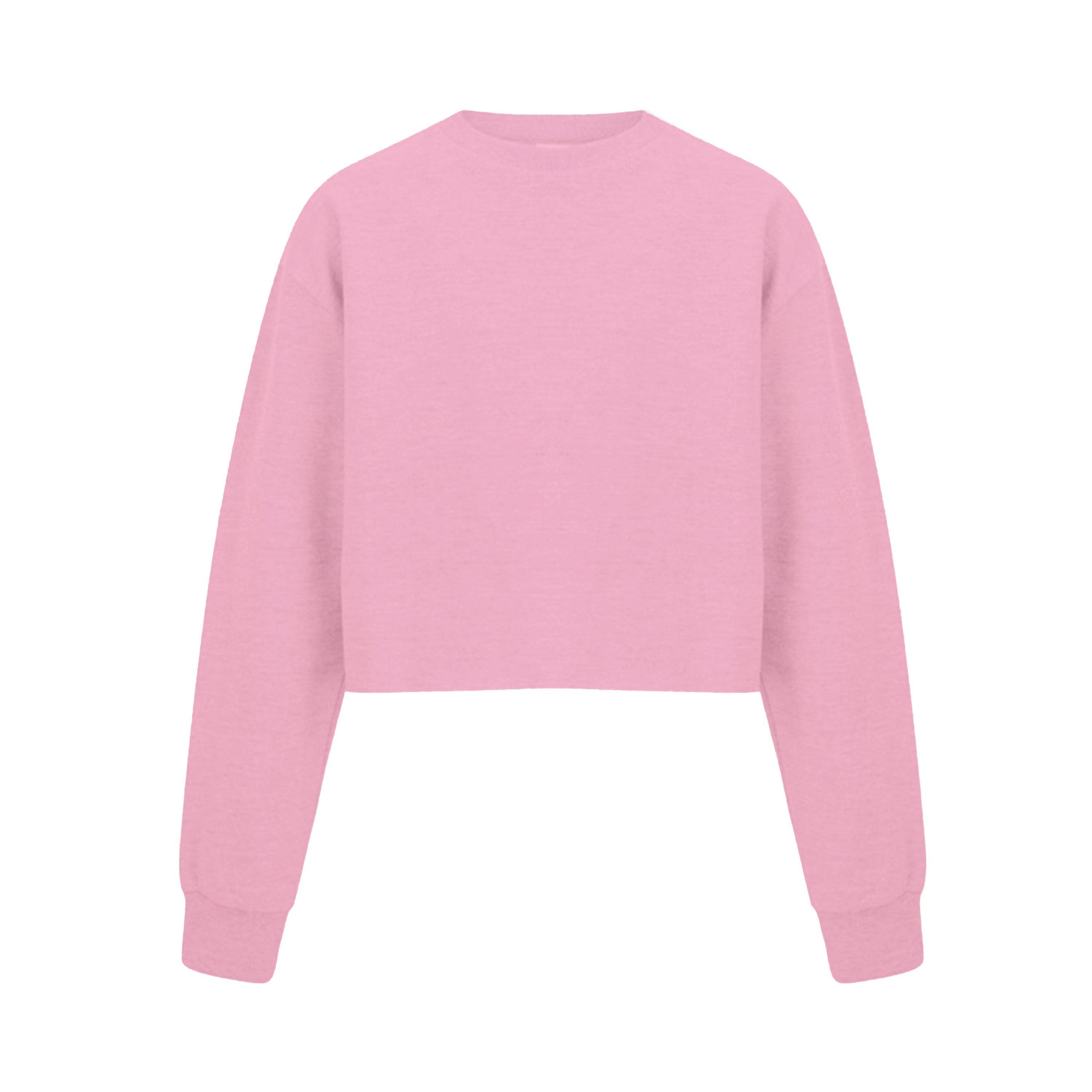 Miso Women's Cropped Sweatshirt - Pink - 14 (L)