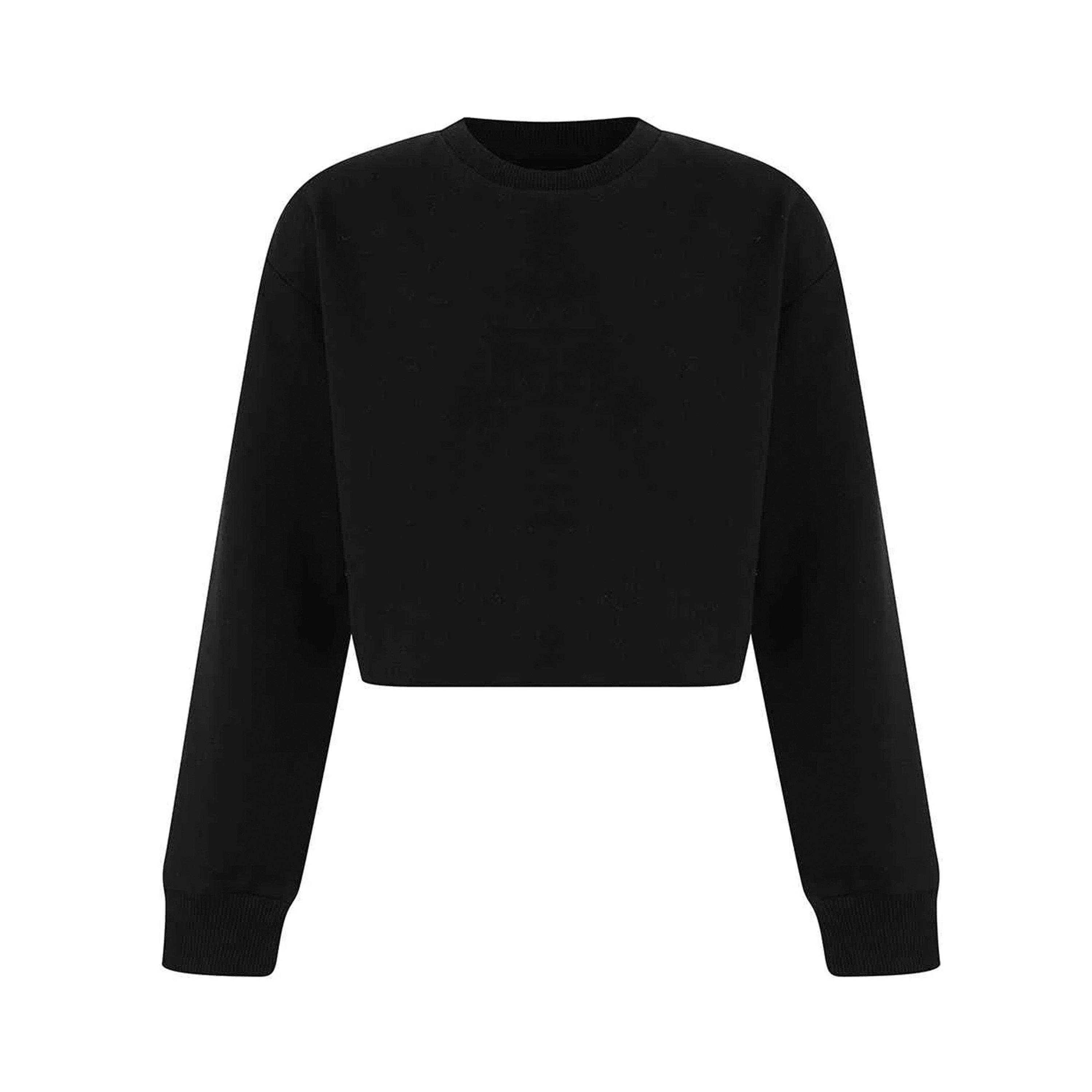 Miso Women's Cropped Sweatshirt - Black - 14 (L)